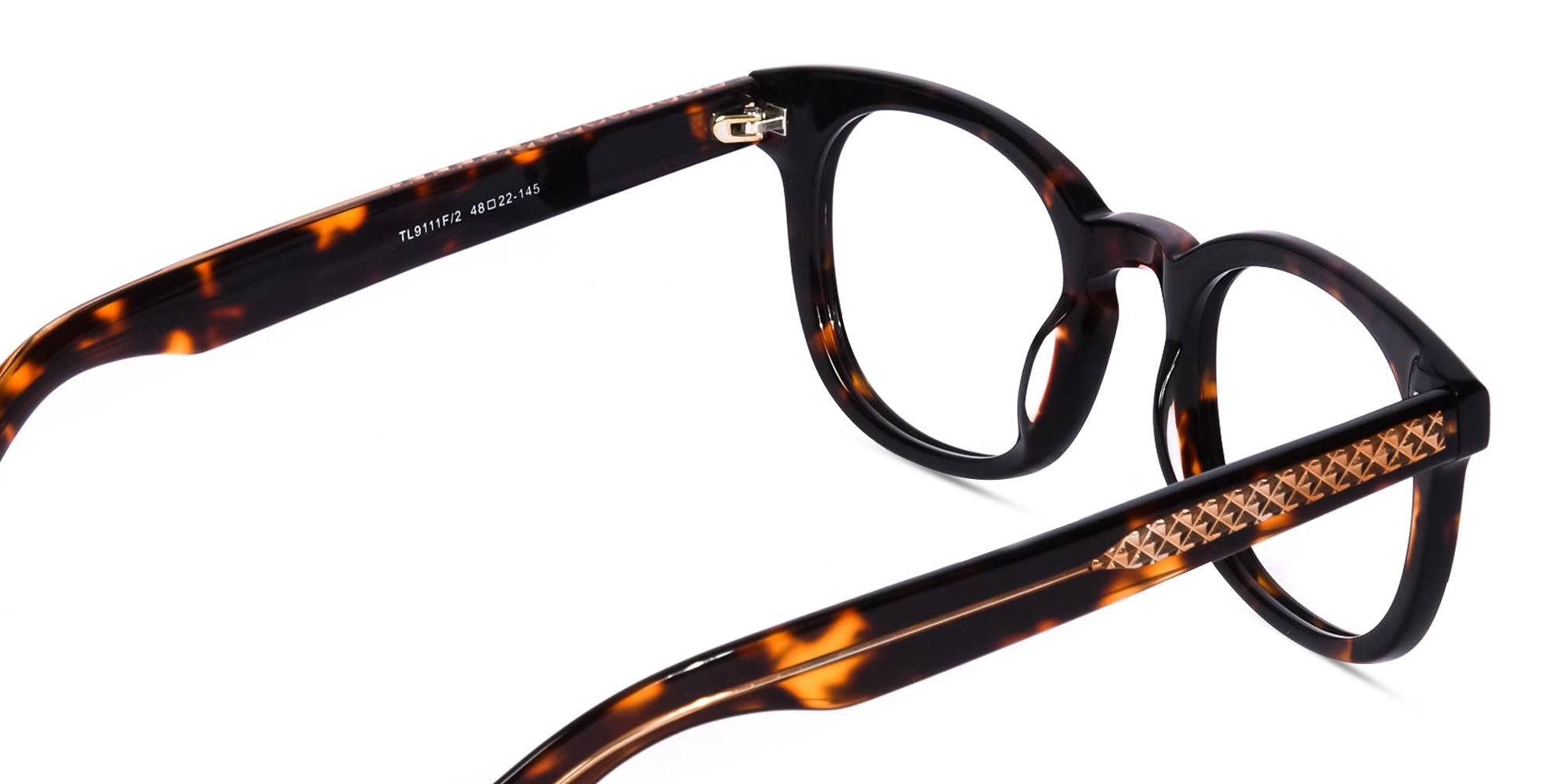 Square Tortoise Shell Glasses- 5