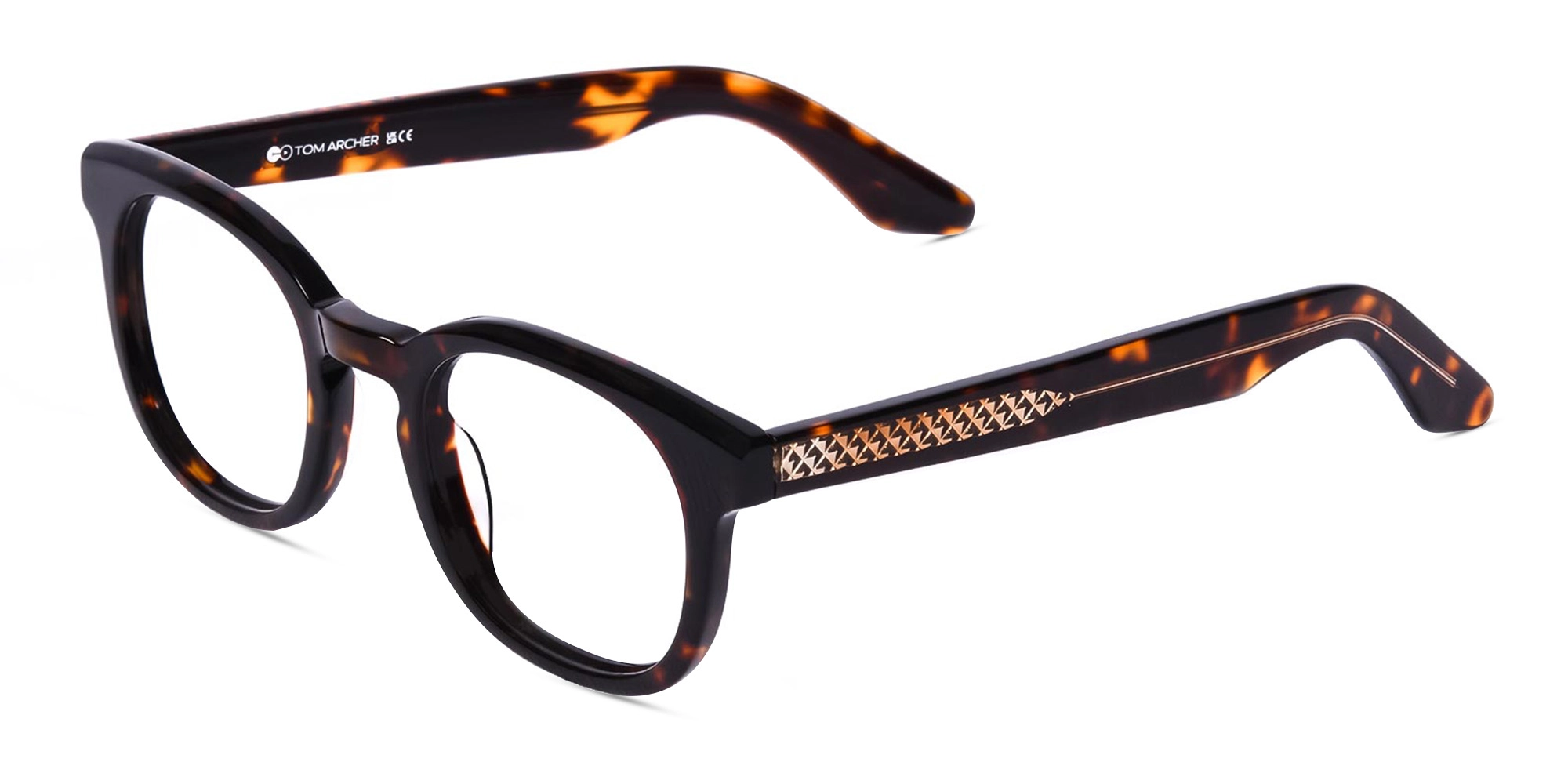 Square Tortoise Shell Glasses- 3