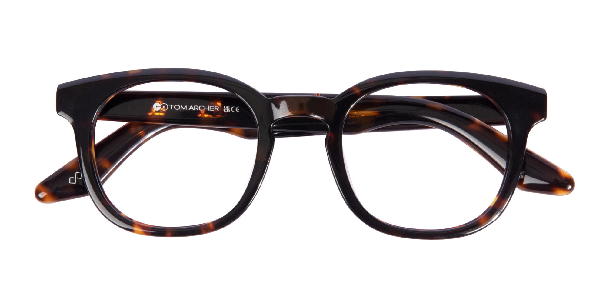 Square Tortoise Shell Glasses- 6