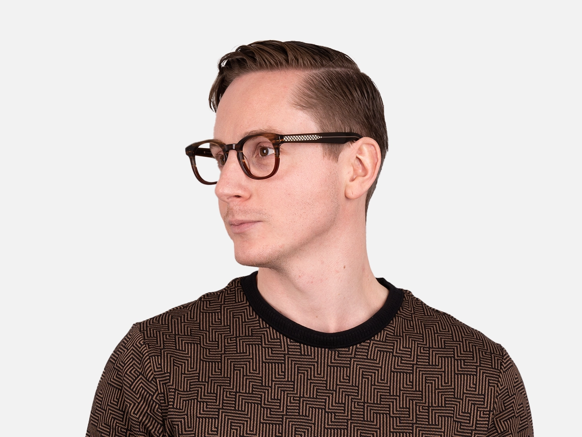 Brown Spectacle Frame-43