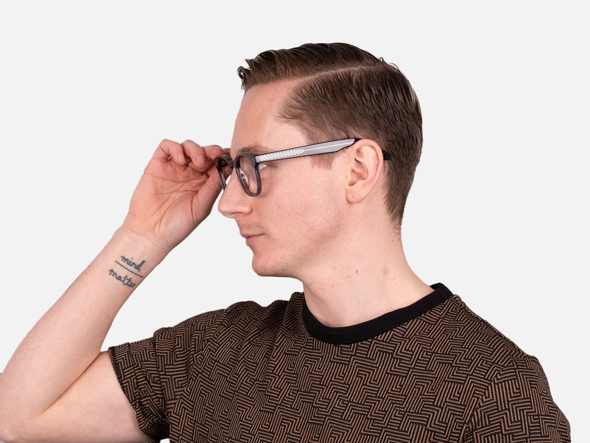Square Acetate Glasses-45