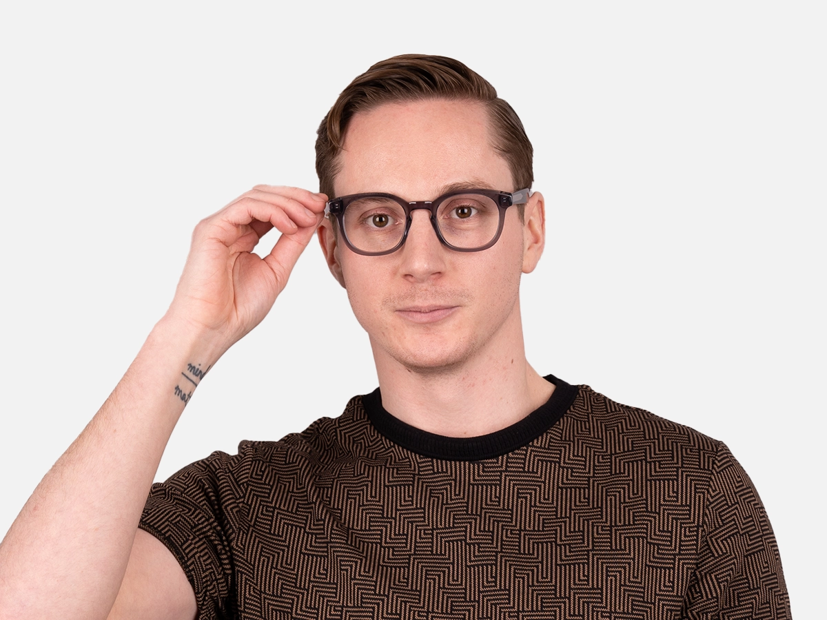 Square Acetate Glasses-44