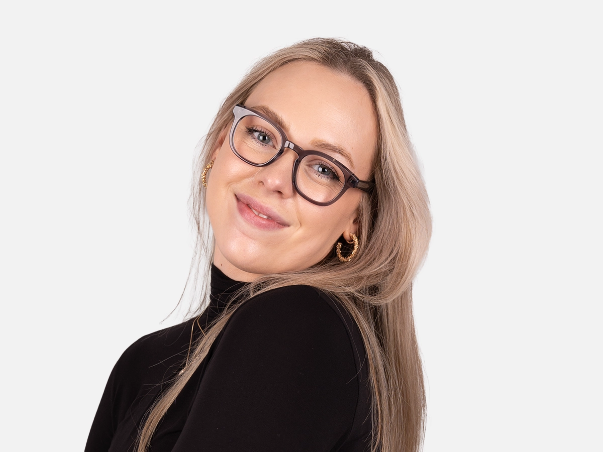 Square Acetate Glasses-52