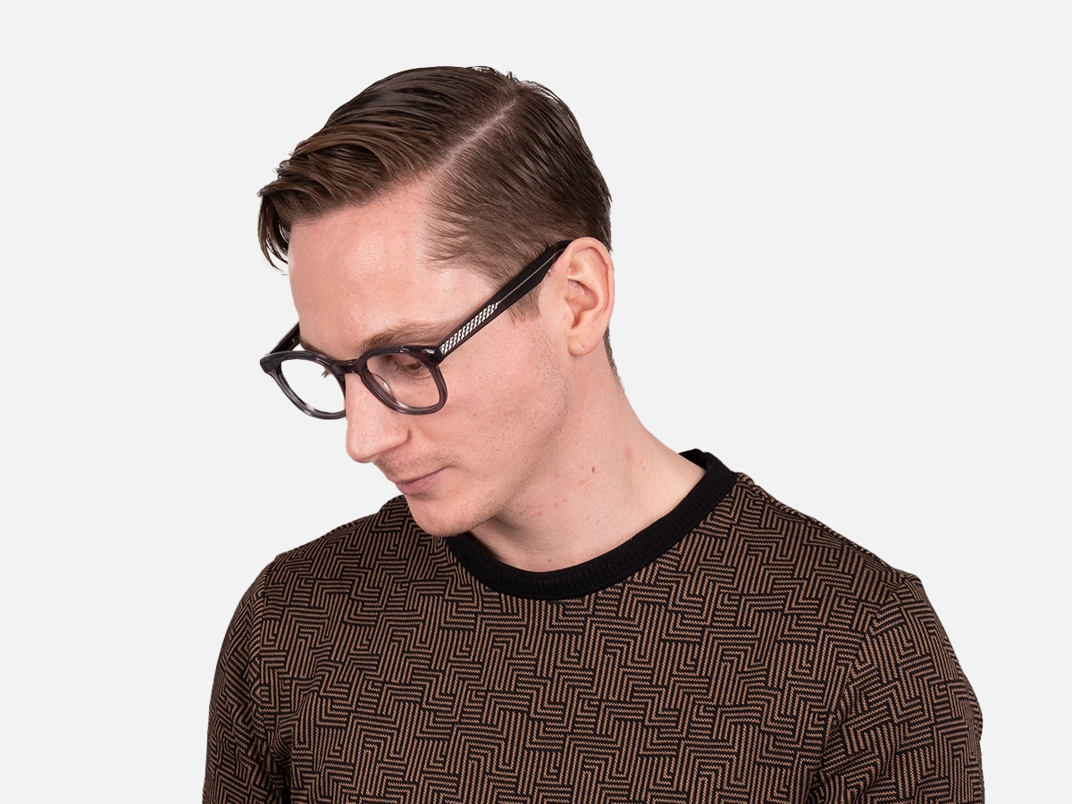 Square Acetate Glasses-43