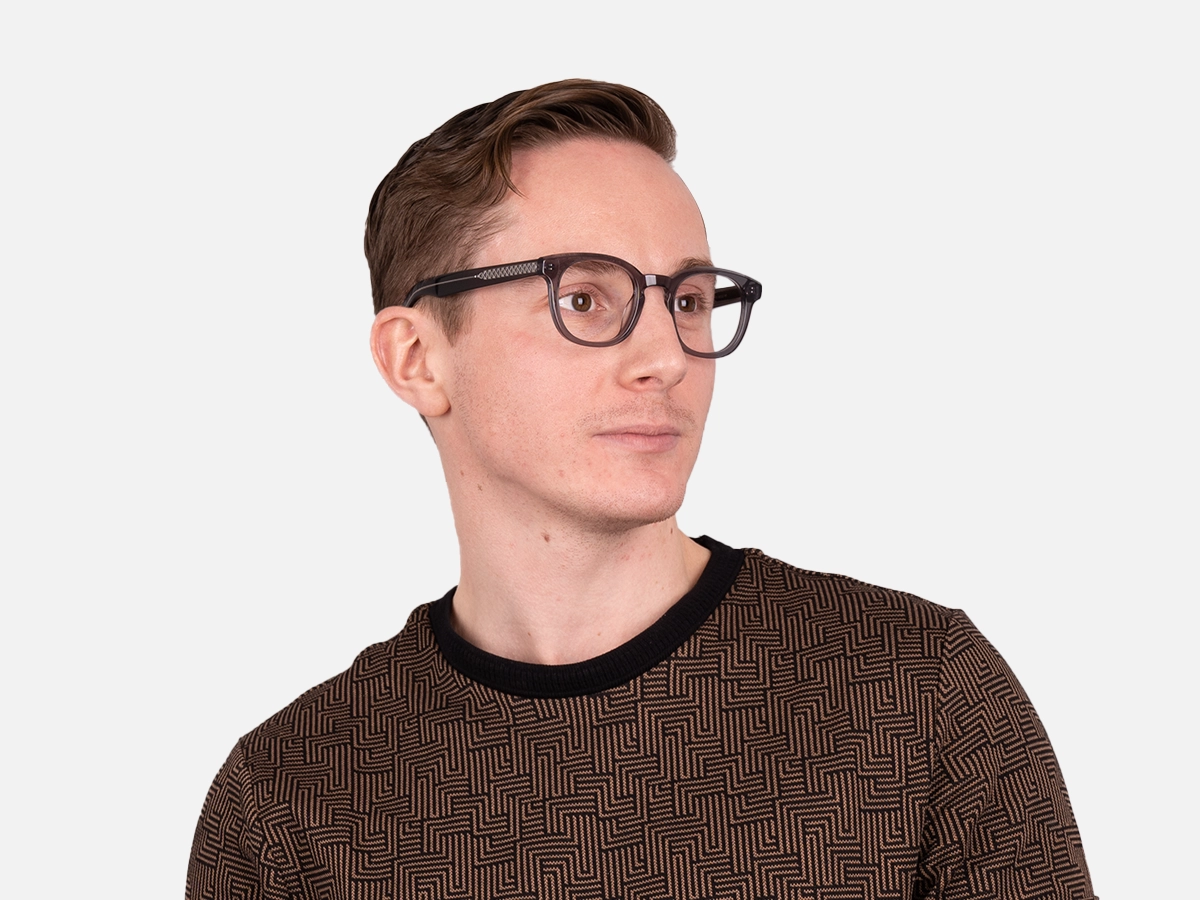 Square Acetate Glasses-42