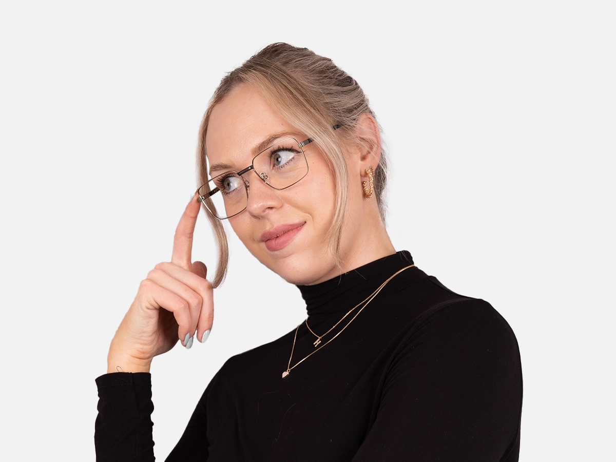 Silver Prescription Glasses-54