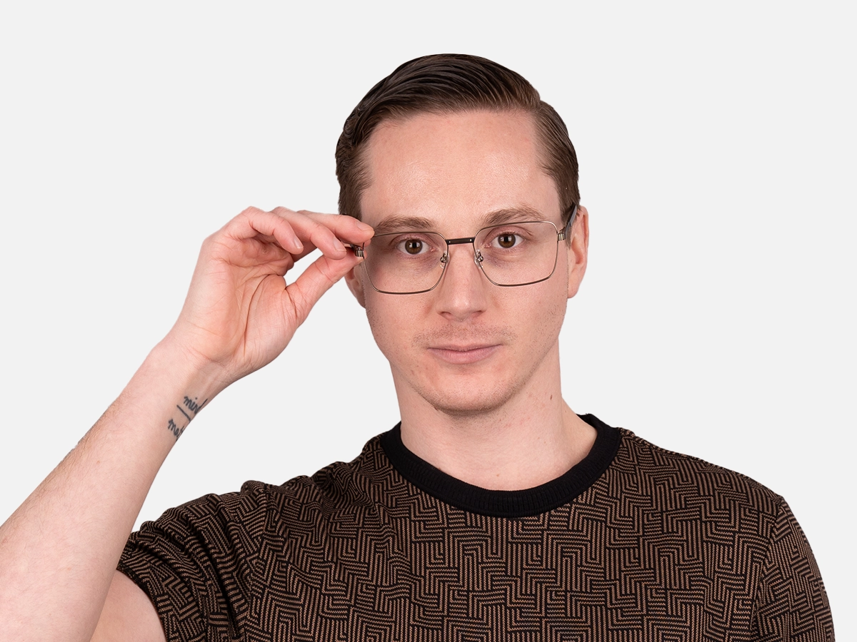 Silver Prescription Glasses-42