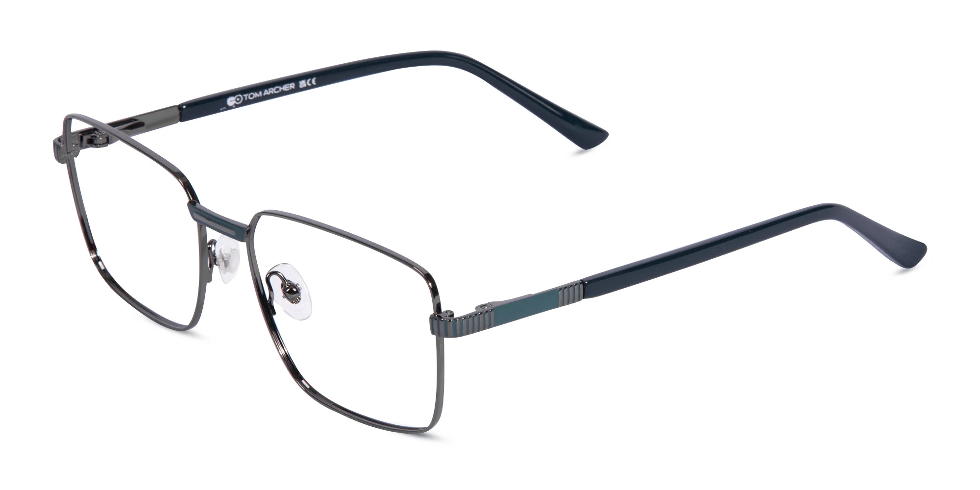 Gunmetal Glasses Frames-3