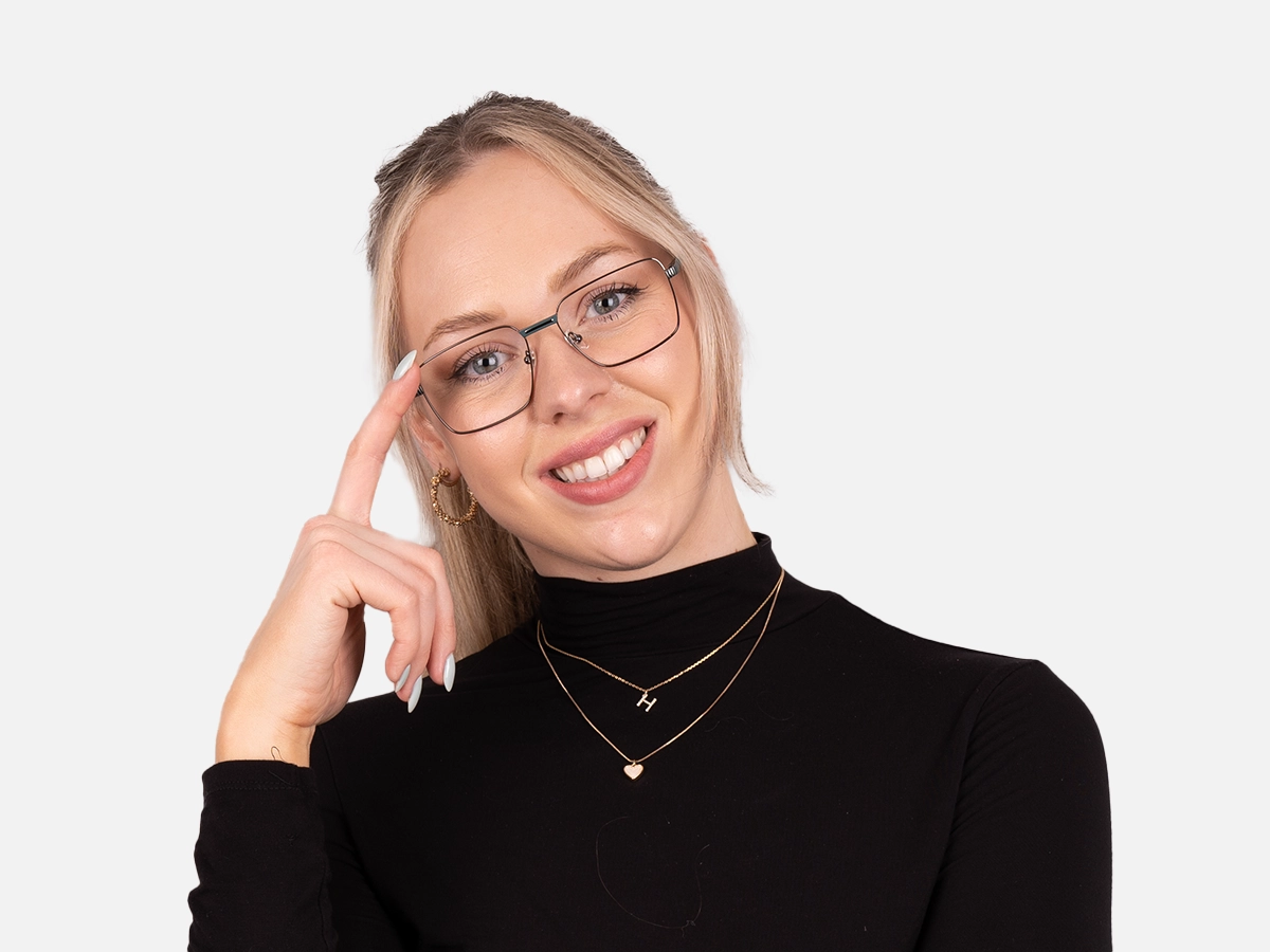 Gunmetal Glasses Frames-52