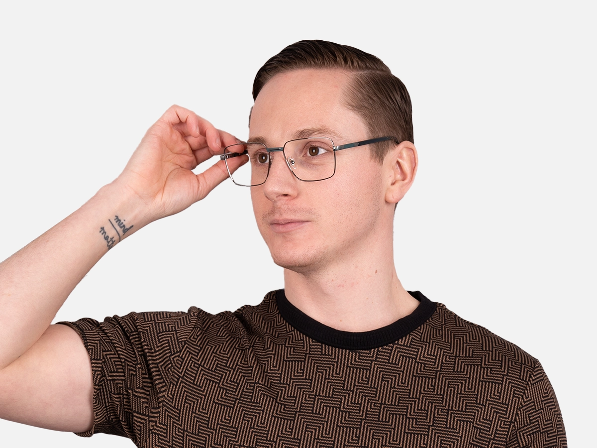 Gunmetal Glasses Frames-41