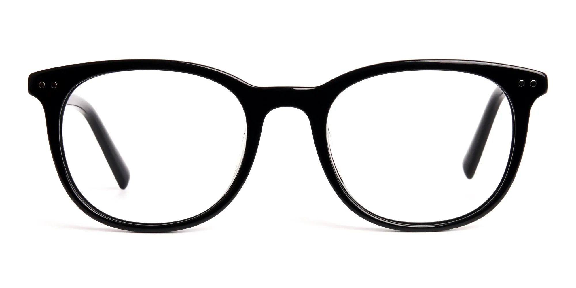 black acetate round square full rim glasses frames-2