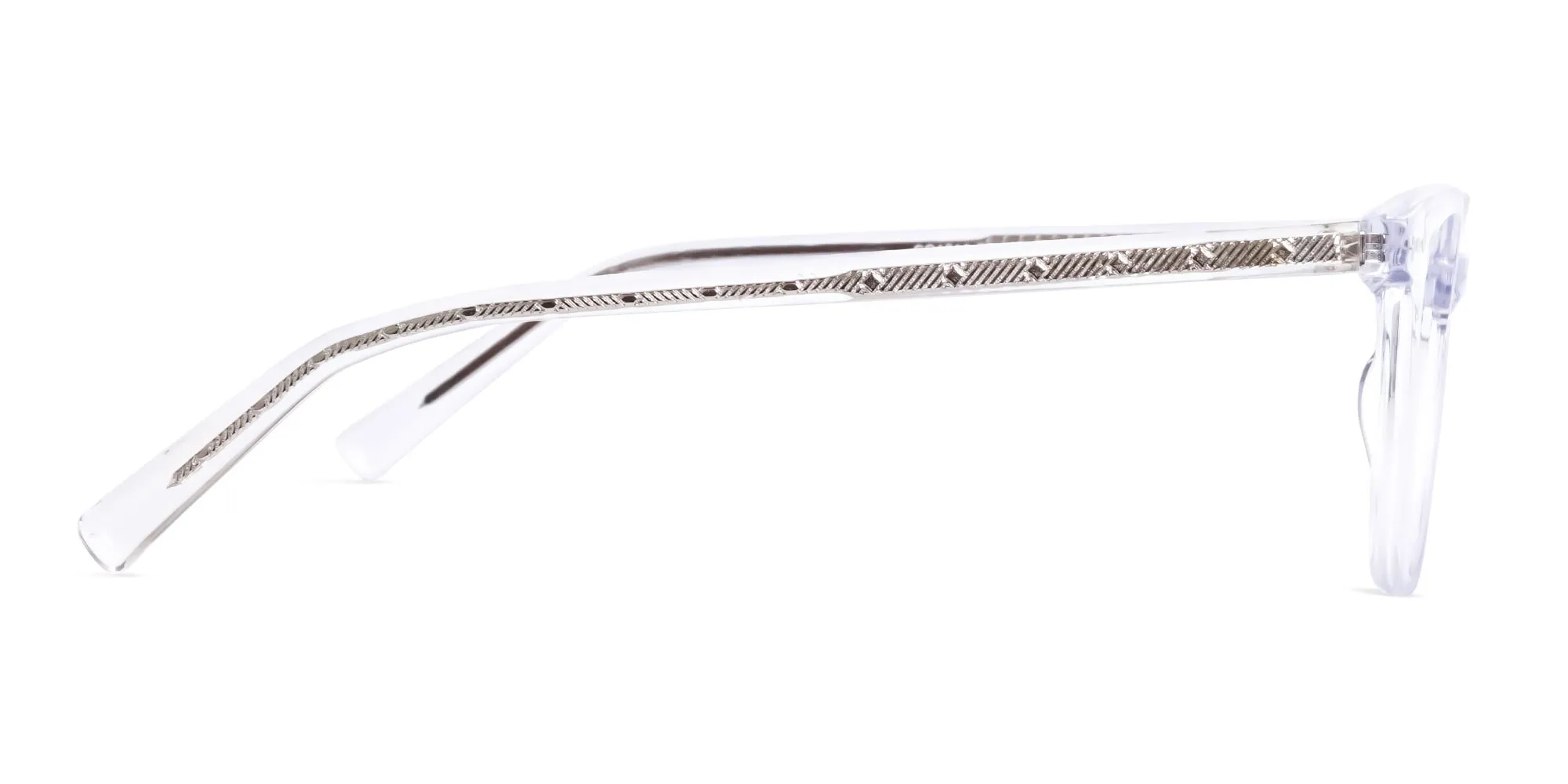 crystal clear or transparent round glasses frames-2