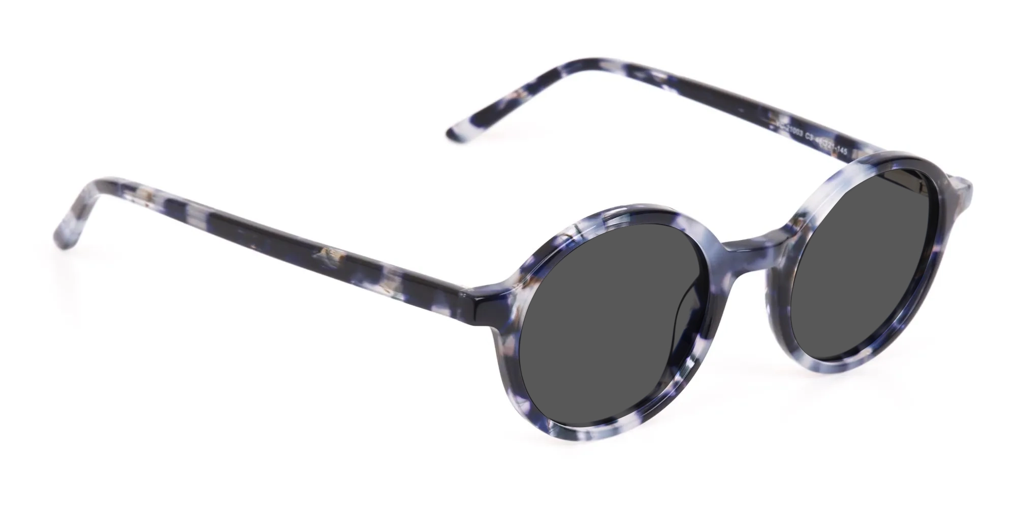 Oval Tortoise Shell Sunglasses-2