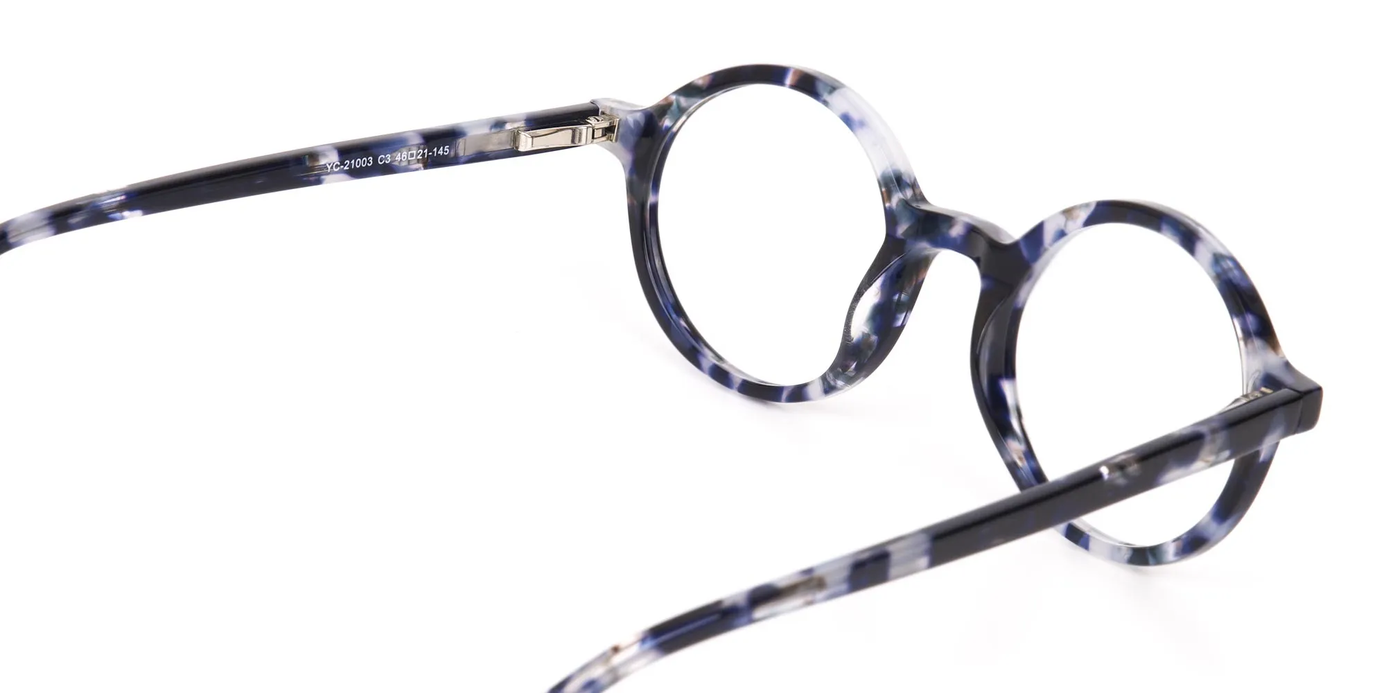 Vintage Round Tortoise Shell Glasses-2