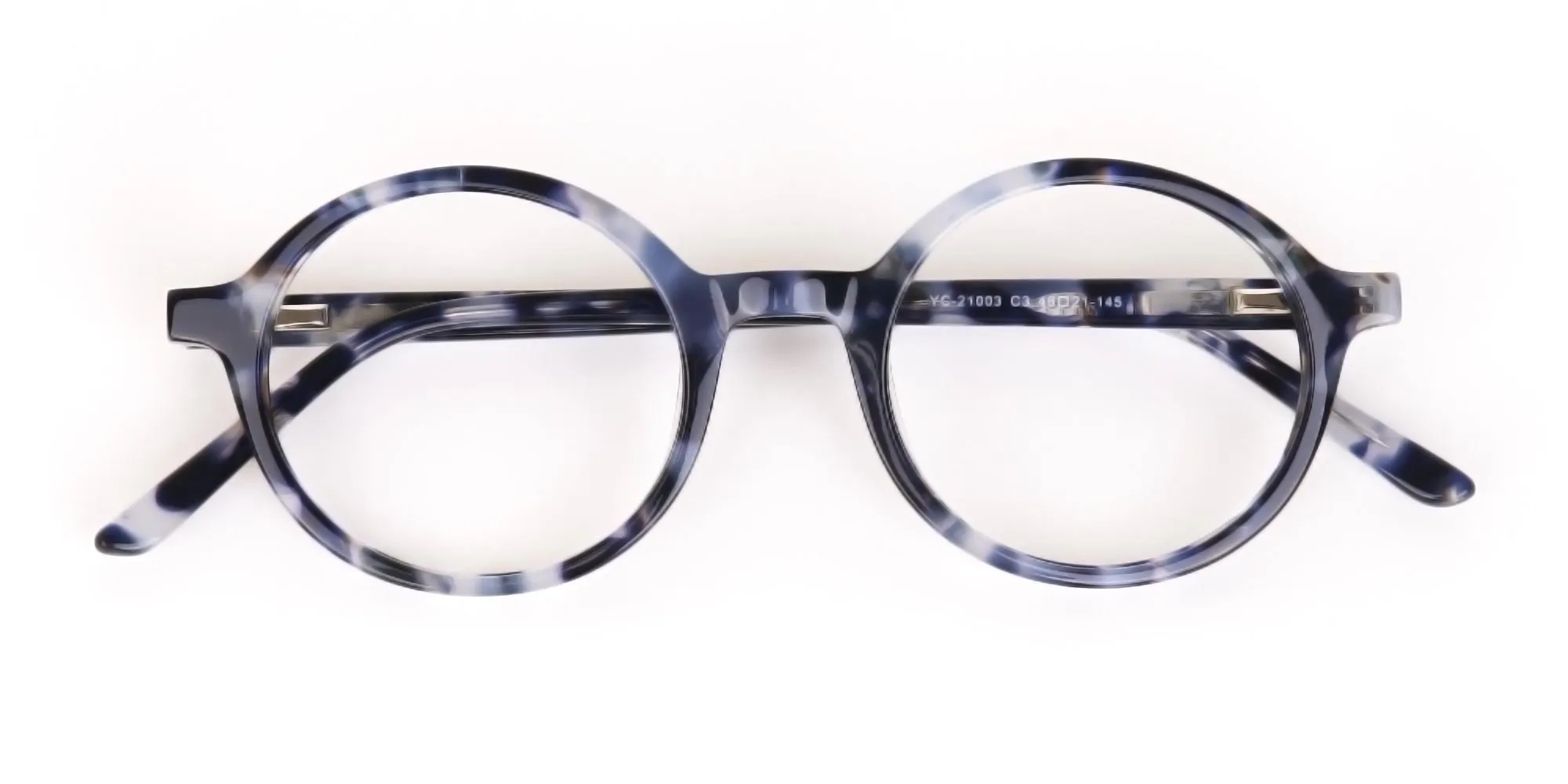 Vintage Round Tortoise Shell Glasses-2
