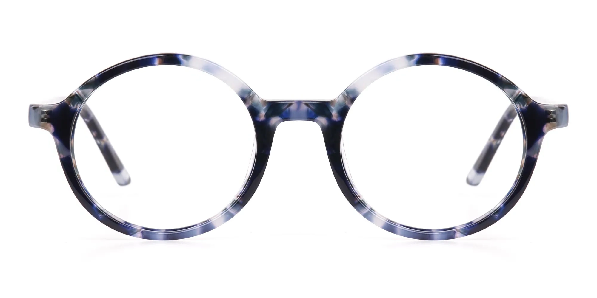 Vintage Round Tortoise Shell Glasses-2