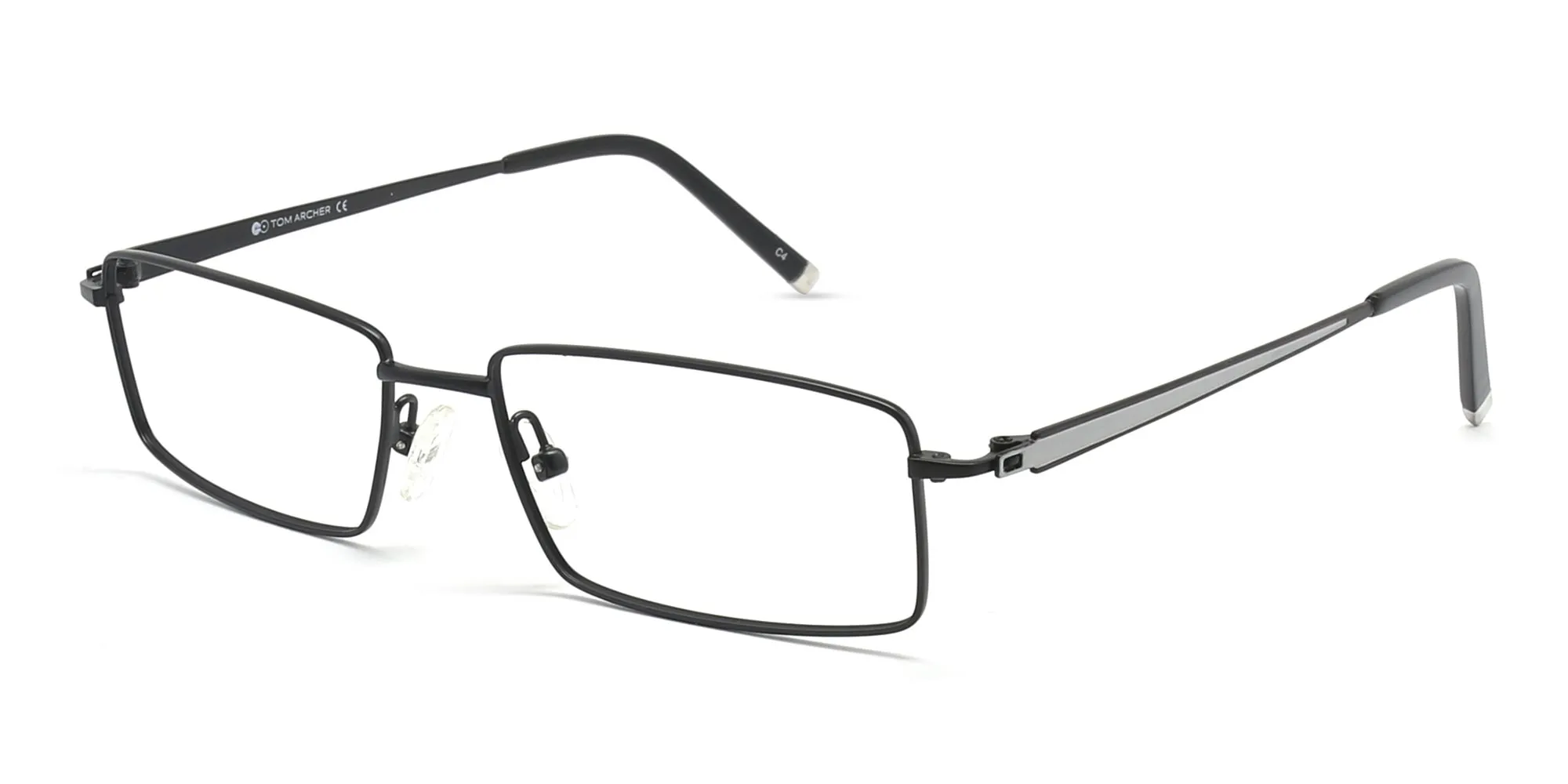 black rectangular reading glasses-2 black rectangular reading glasses-2