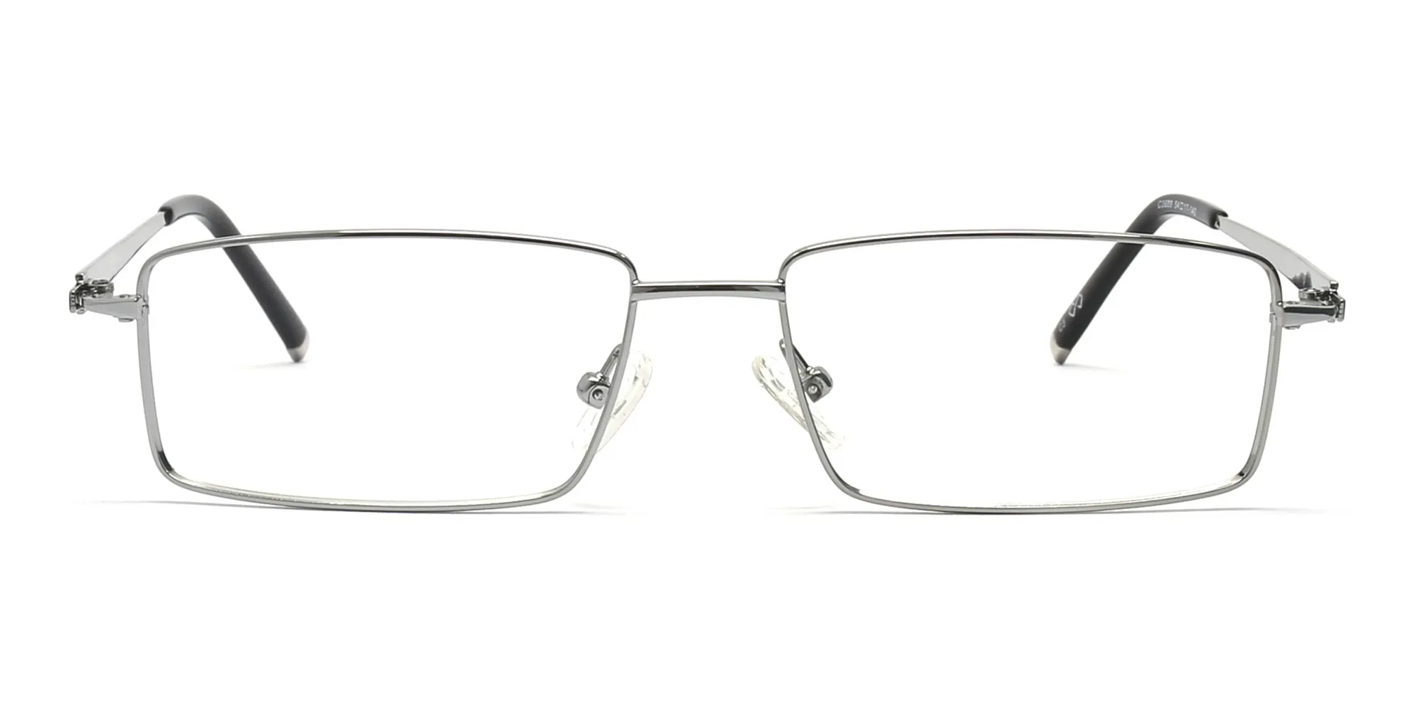 rectangular eyeglasses metal frames-2