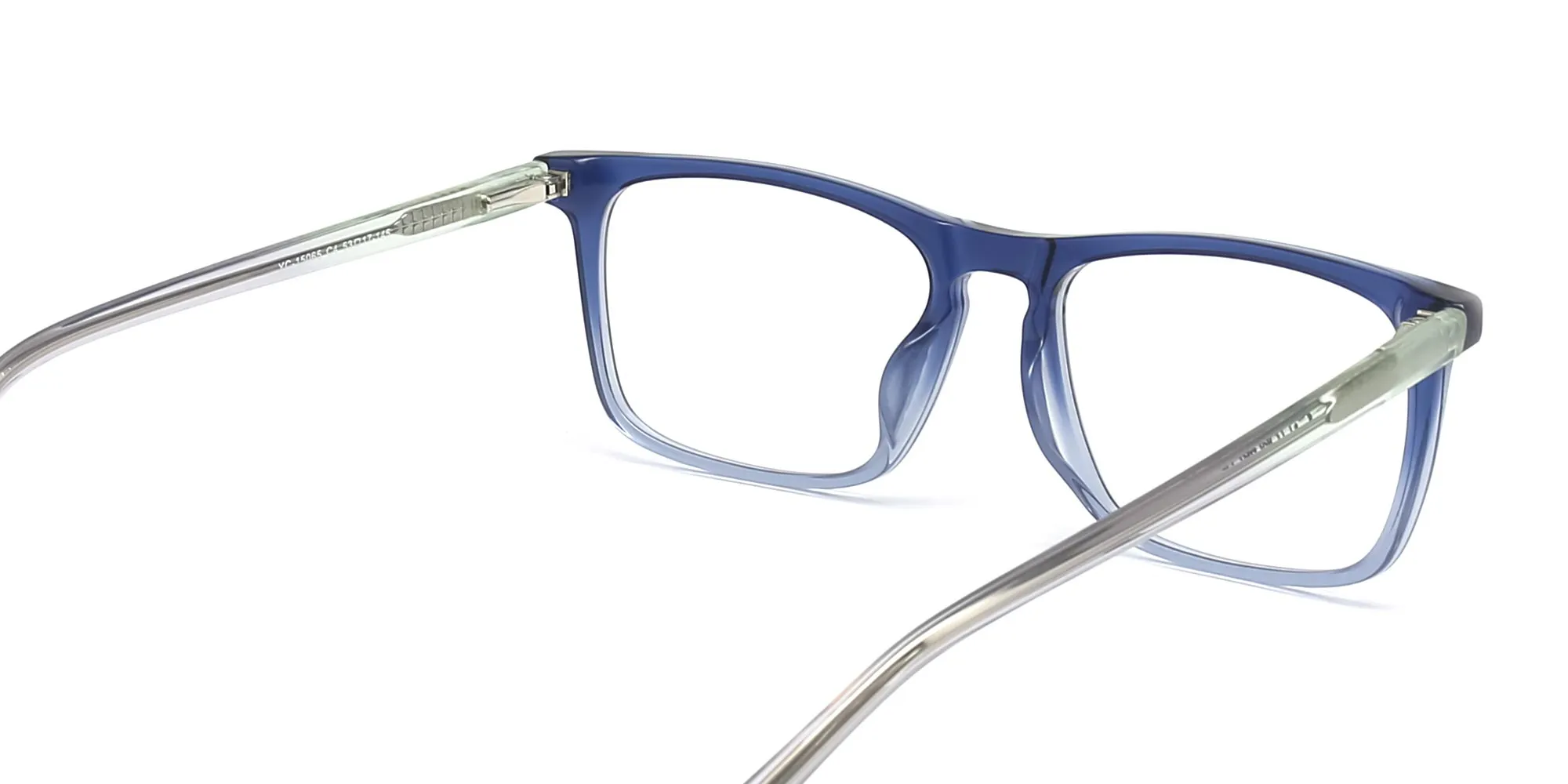 blue rectangle eyeglasses-2