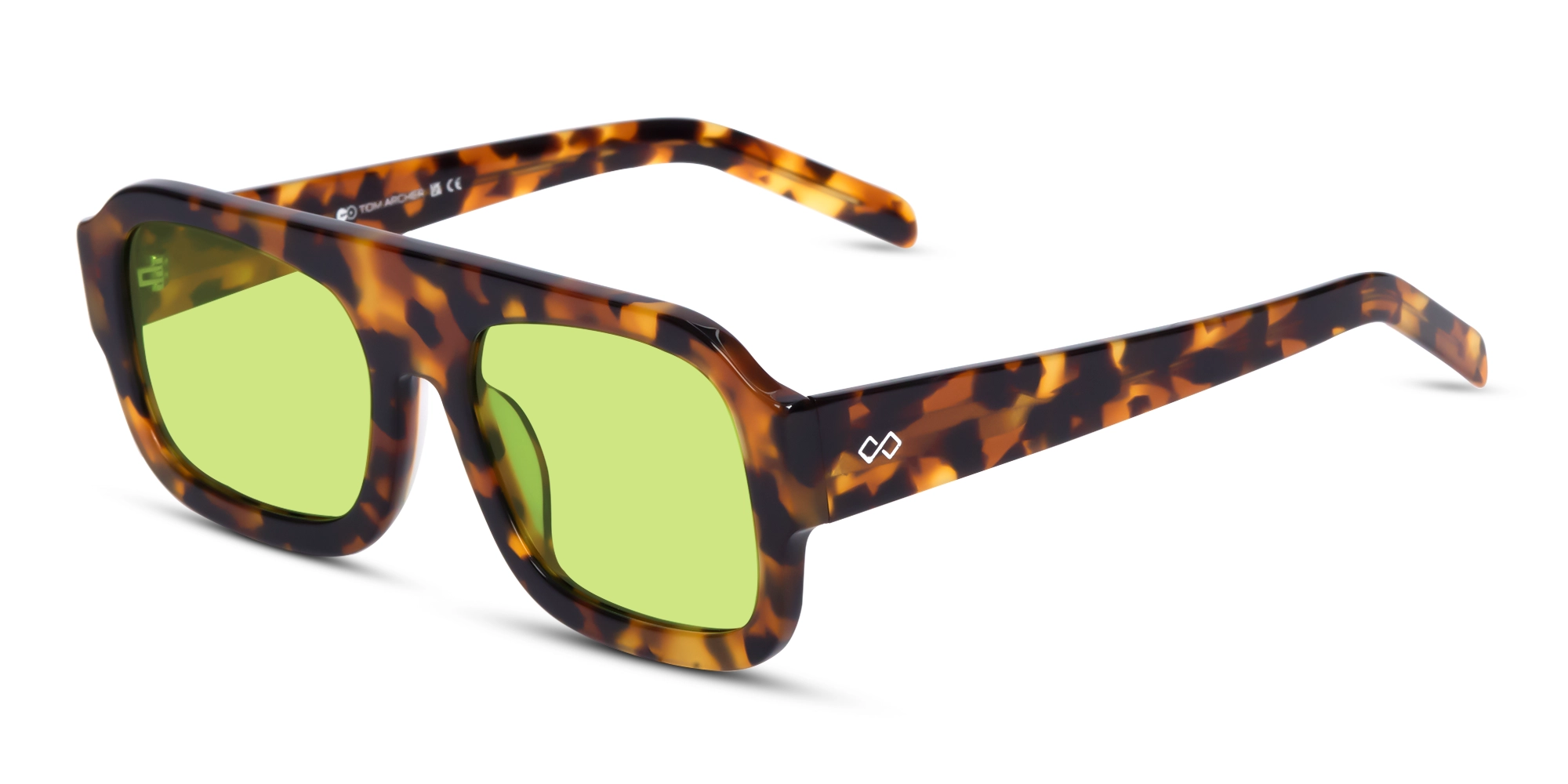 Honey Tortoise Flat Top Pilot Sunglasses 3 Honey Tortoise Flat Top Pilot Sunglasses 3