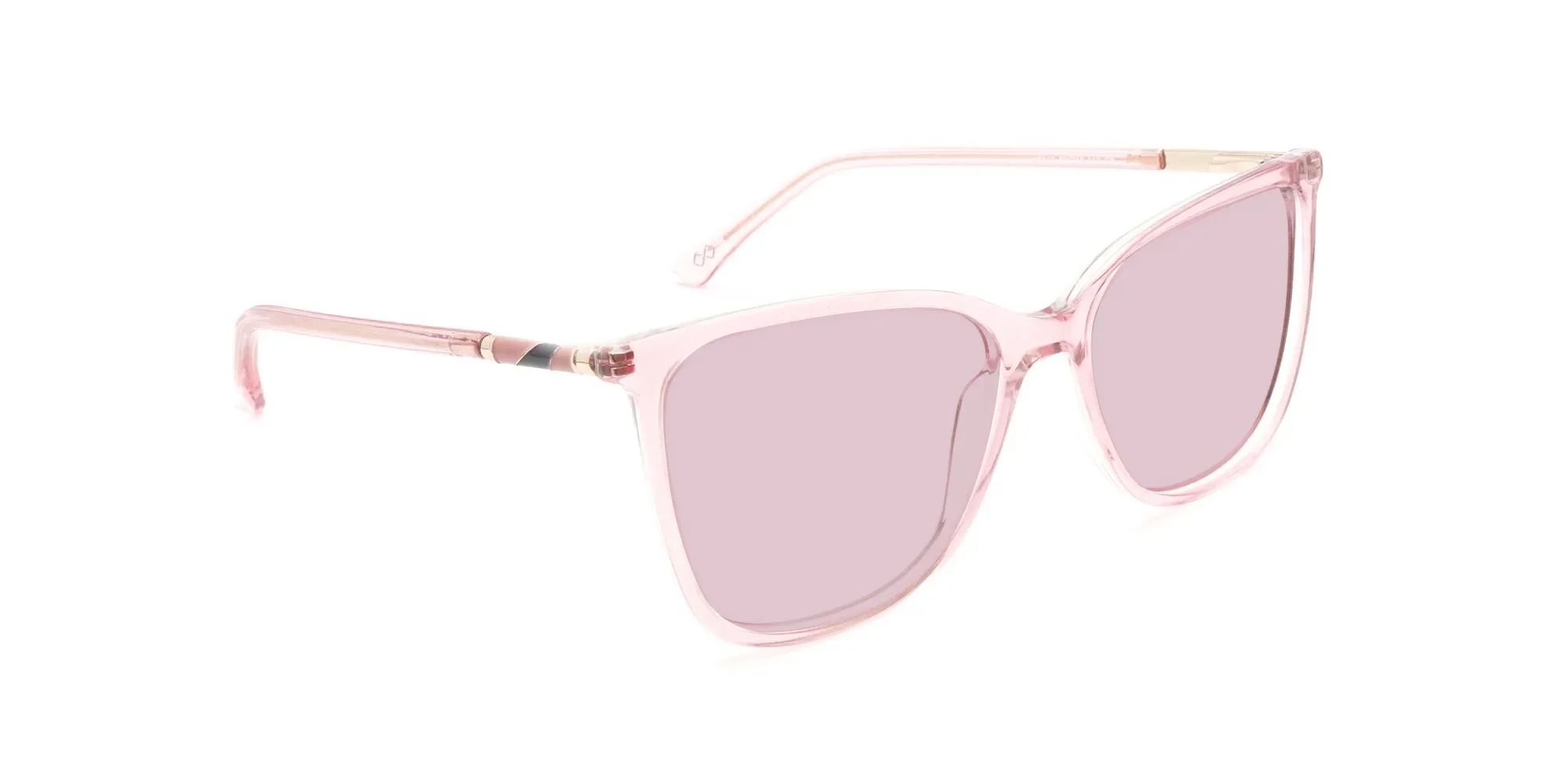 Clear Pink Sunglasses-2