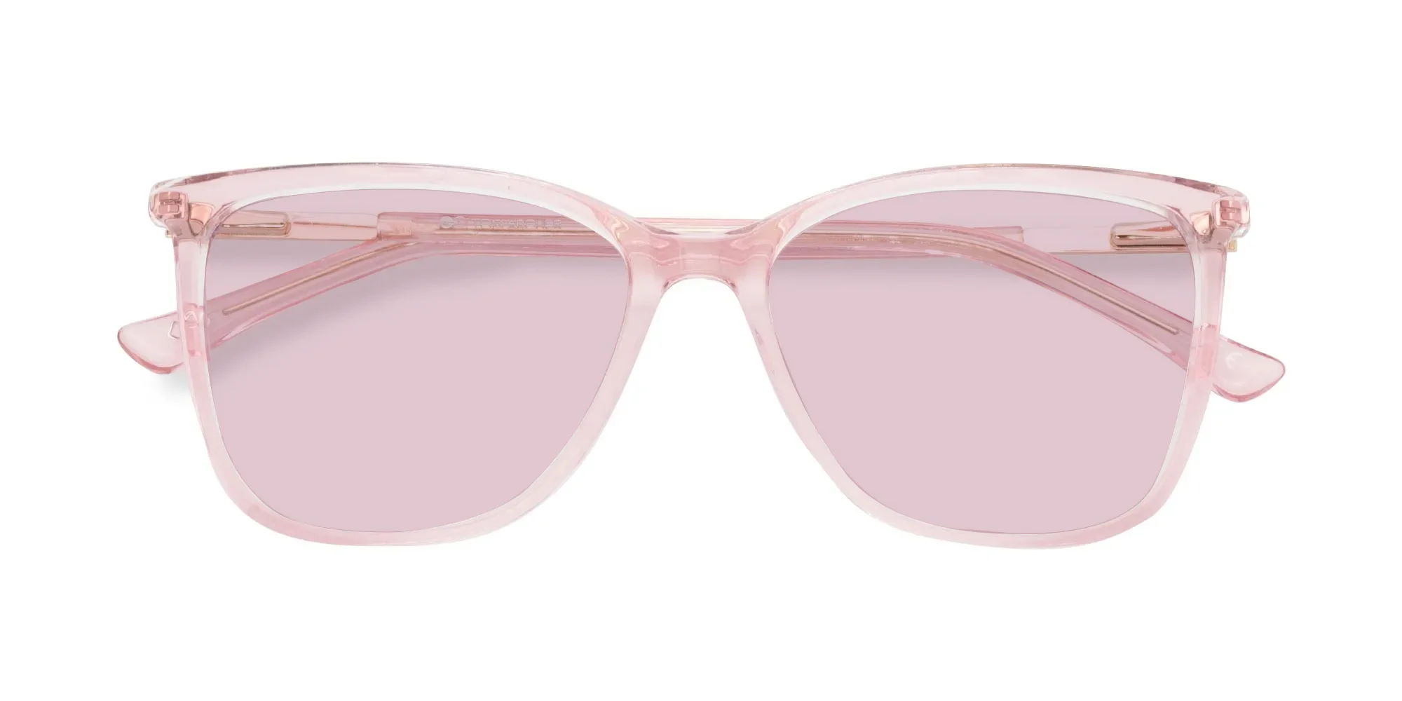 Clear Pink Sunglasses-4