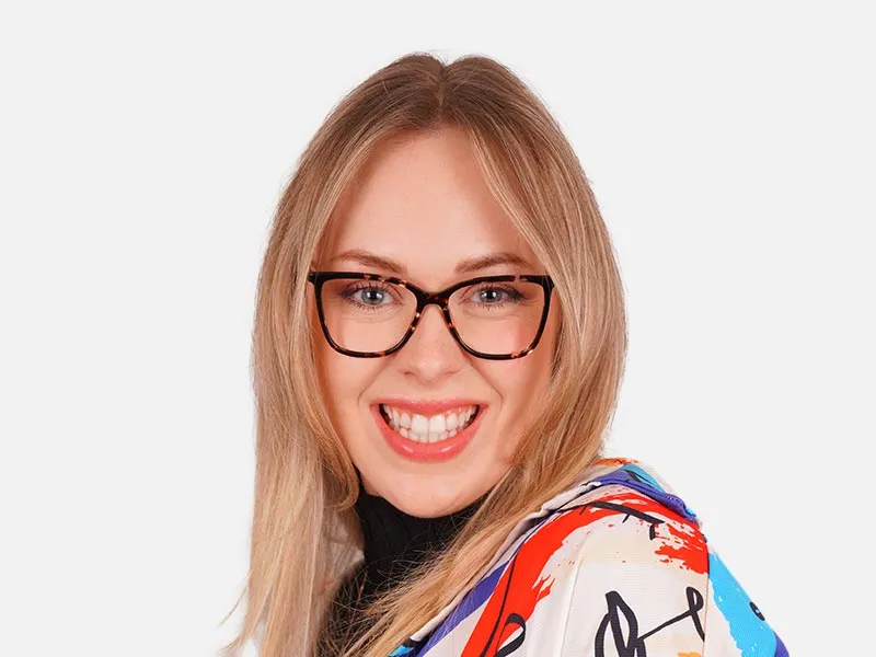 Designer Square Cat Eye Glasses-2