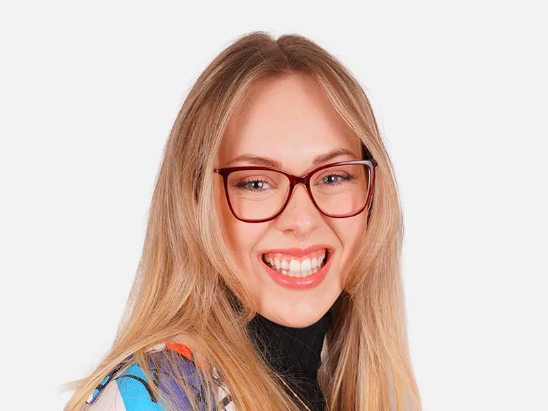 Wine Cat Eye Glasses-2