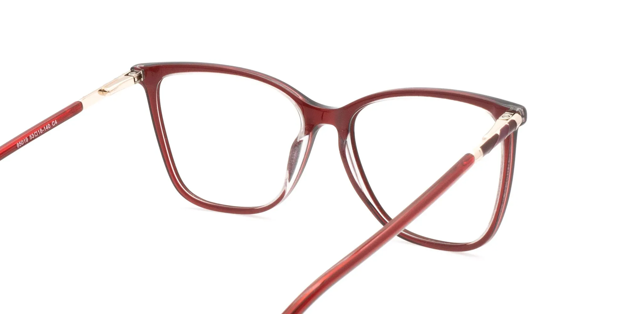 Wine Cat Eye Glasses-2