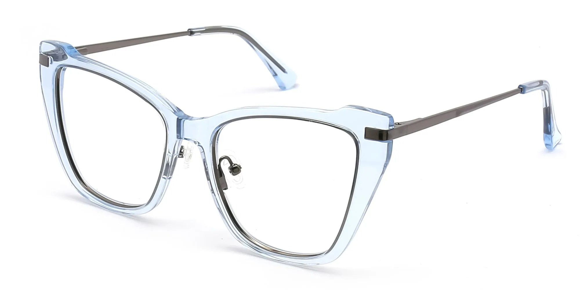 blue cat eye frames-2 blue cat eye frames-2