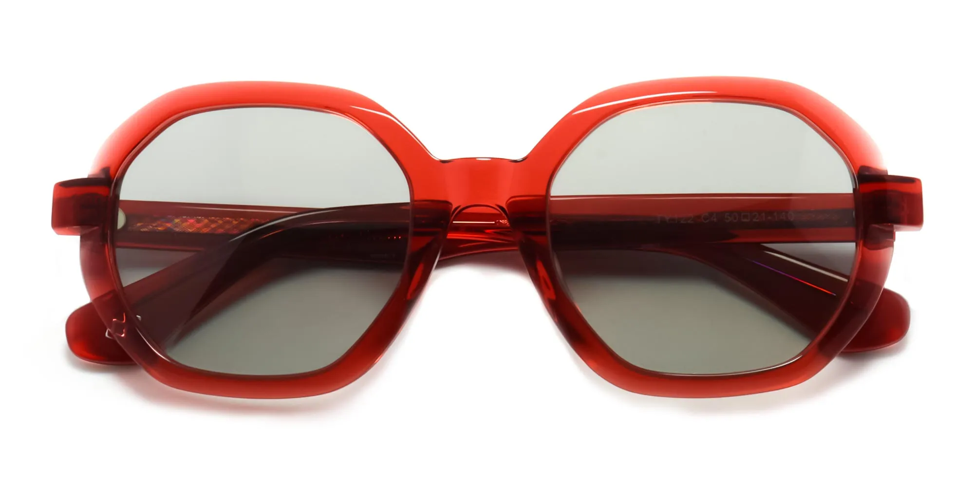 Icon Geometric Cat Eye Sunglasses-2