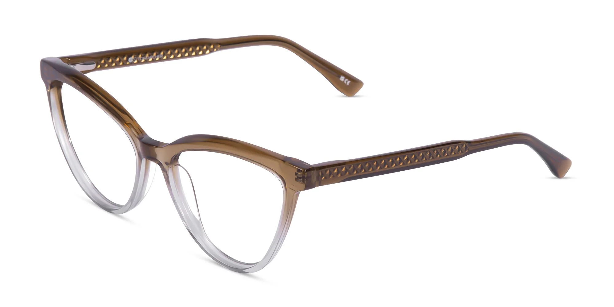 Cat Eye Acetate Glasses-3