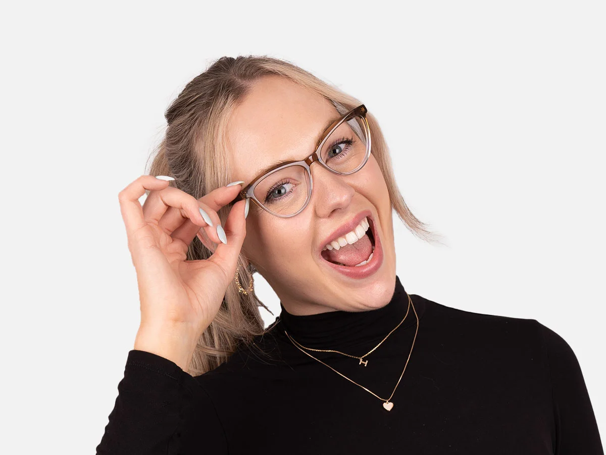 Cat Eye Acetate Glasses-53