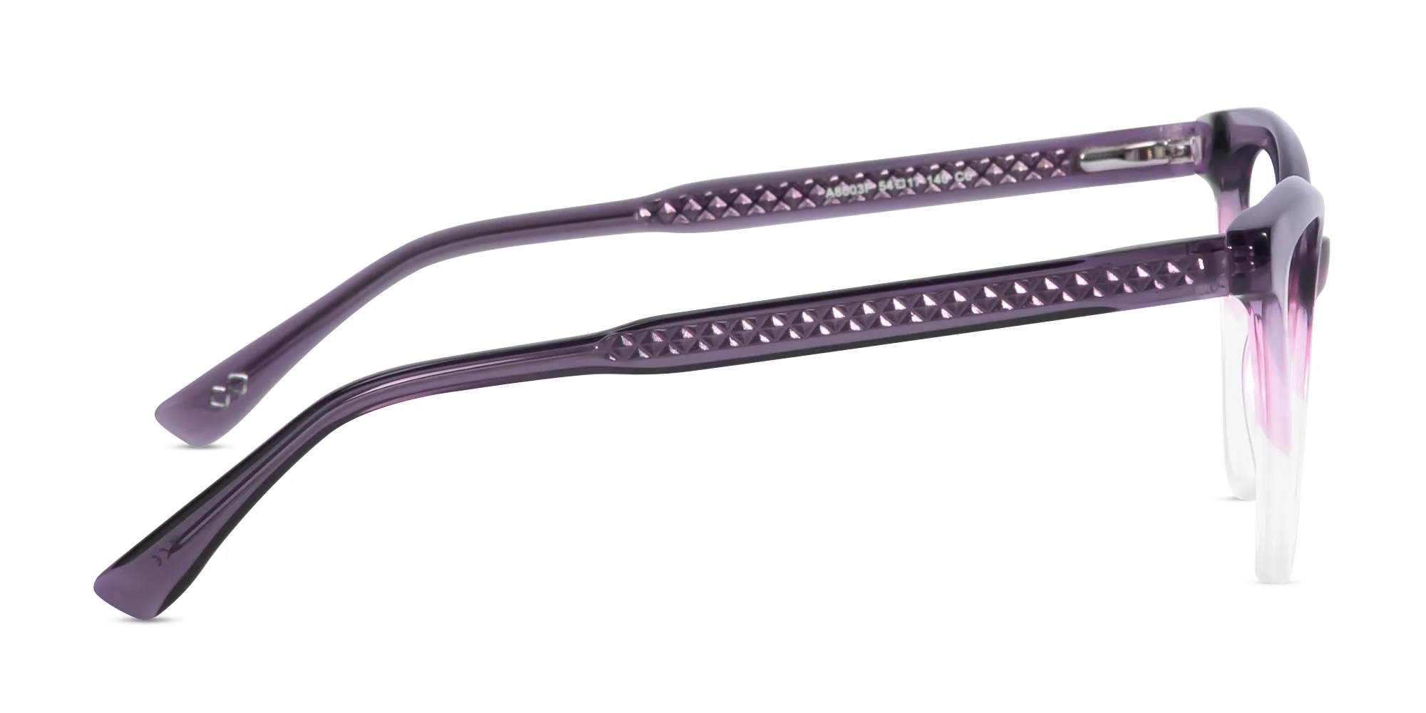 Purple Cat Eye Glasses-4