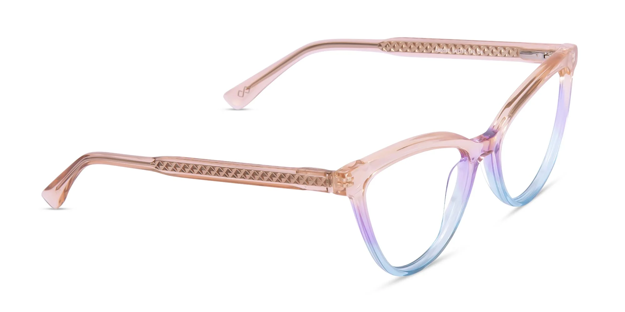 Gold Cat Eye Eyeglasses-2