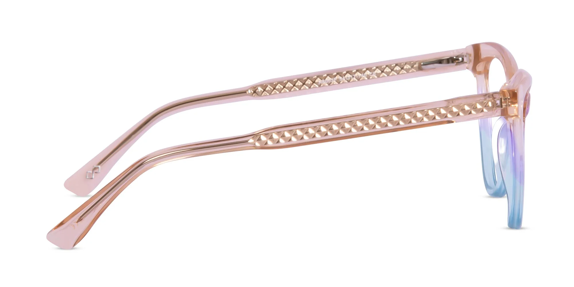 Gold Cat Eye Eyeglasses-4