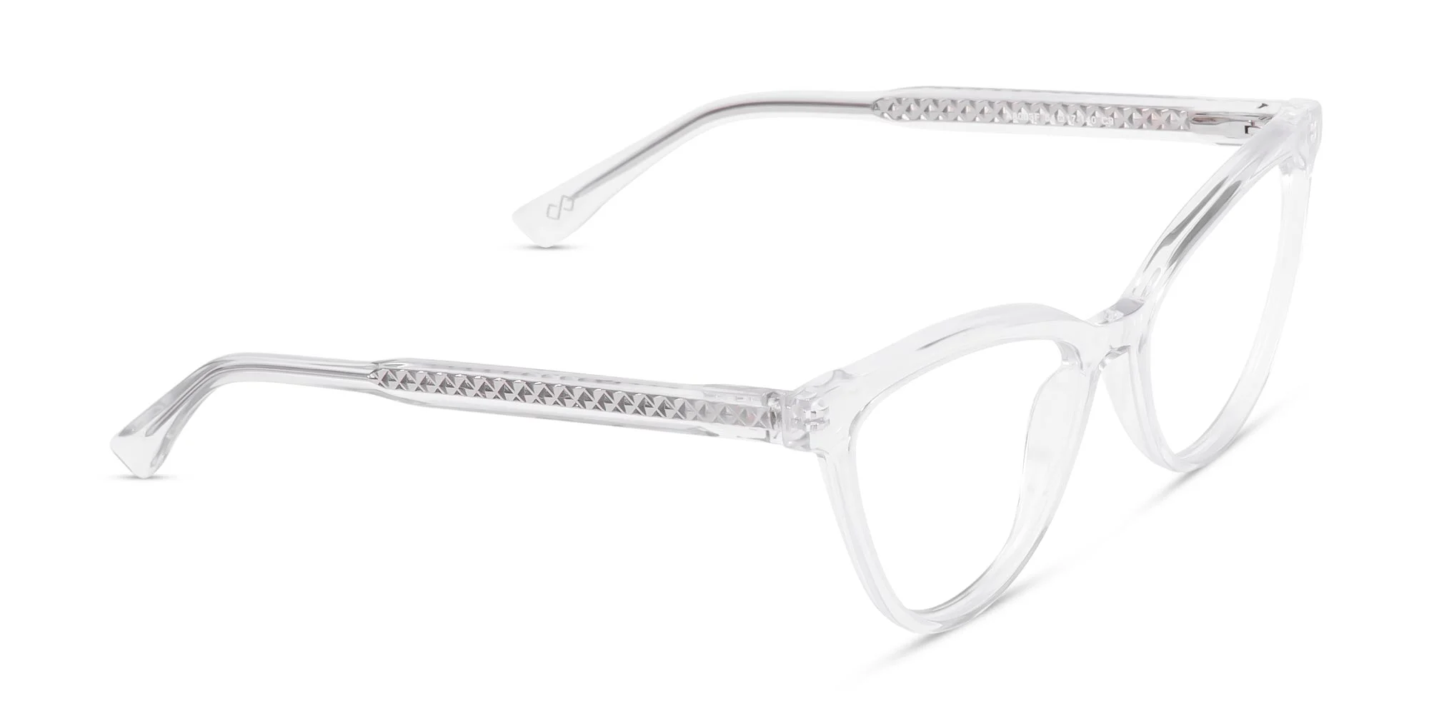 Clear Cat Eye Glasses-2