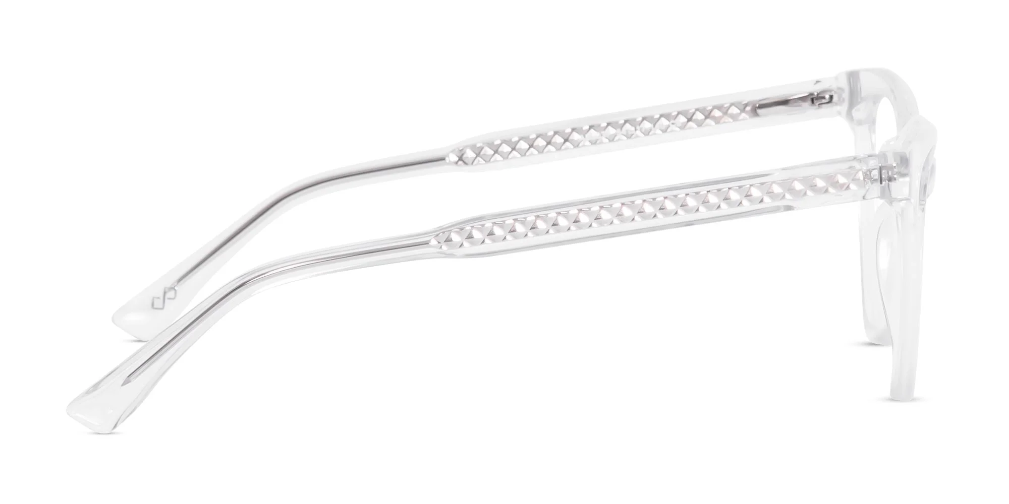 Clear Cat Eye Glasses-4