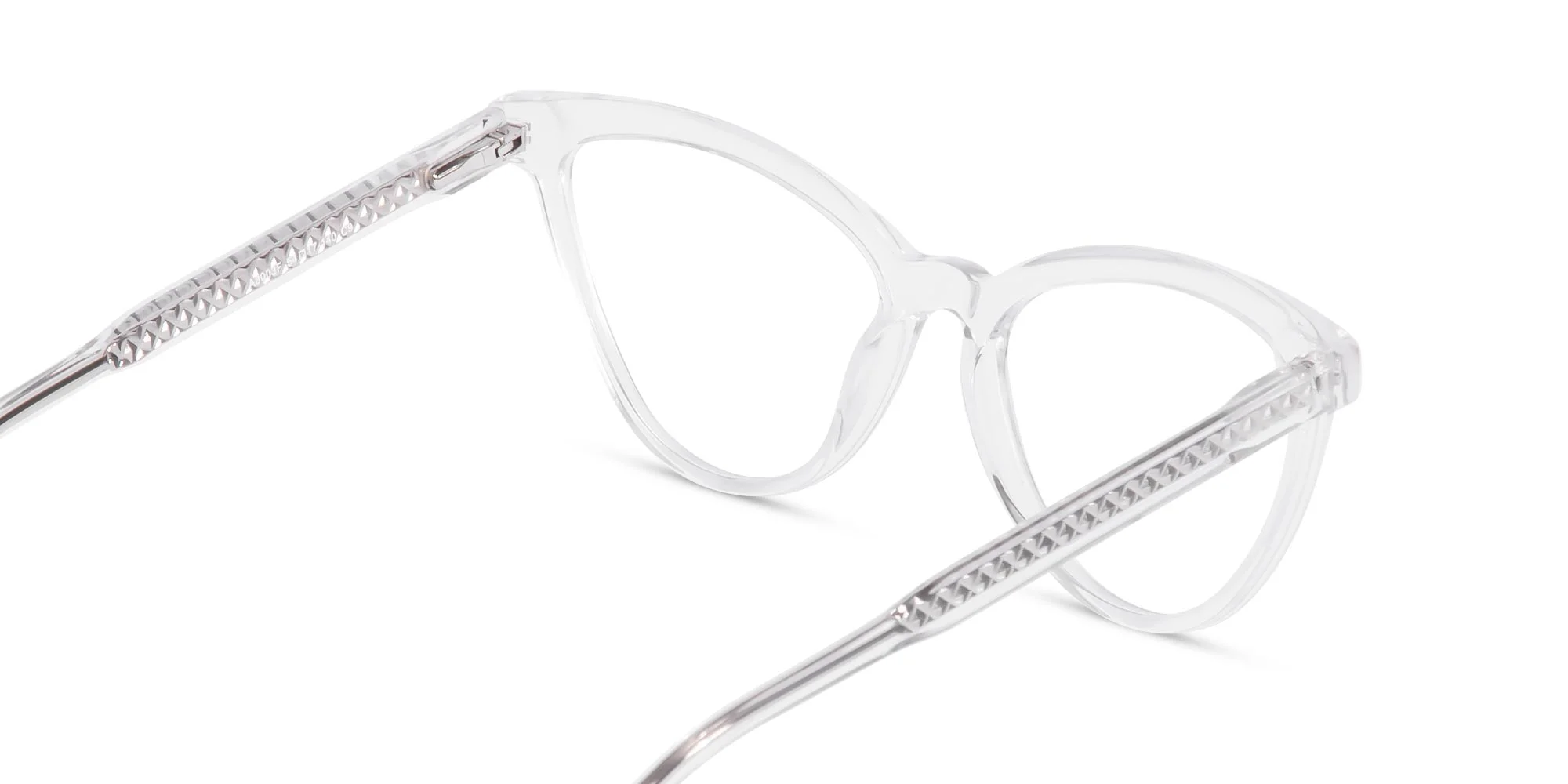Clear Cat Eye Glasses-5