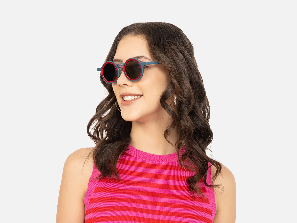 Round Shape Sunglasses-52