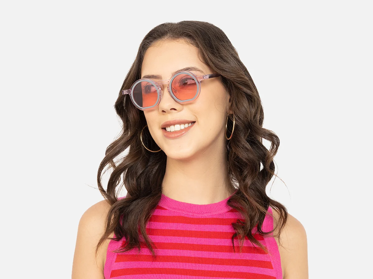 Round Shape Sunglasses-52
