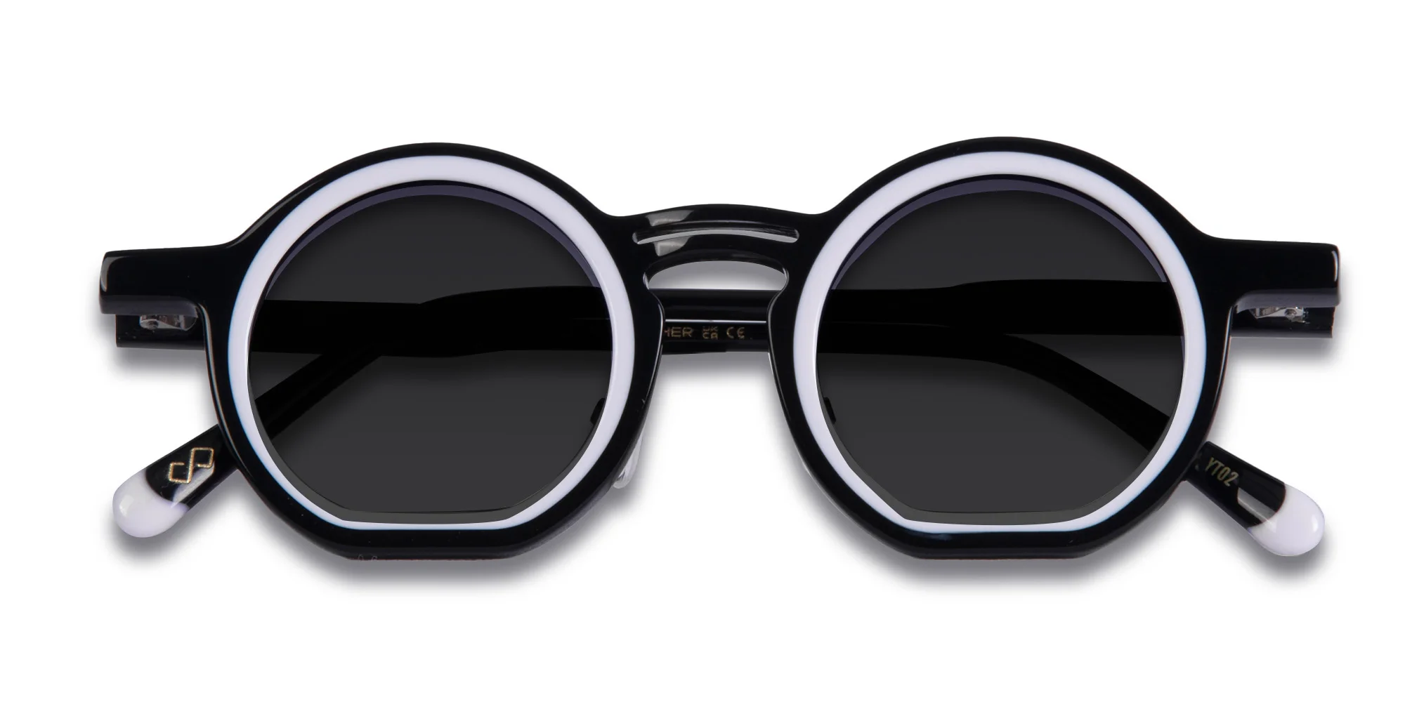 Black White Eyeglasses-6