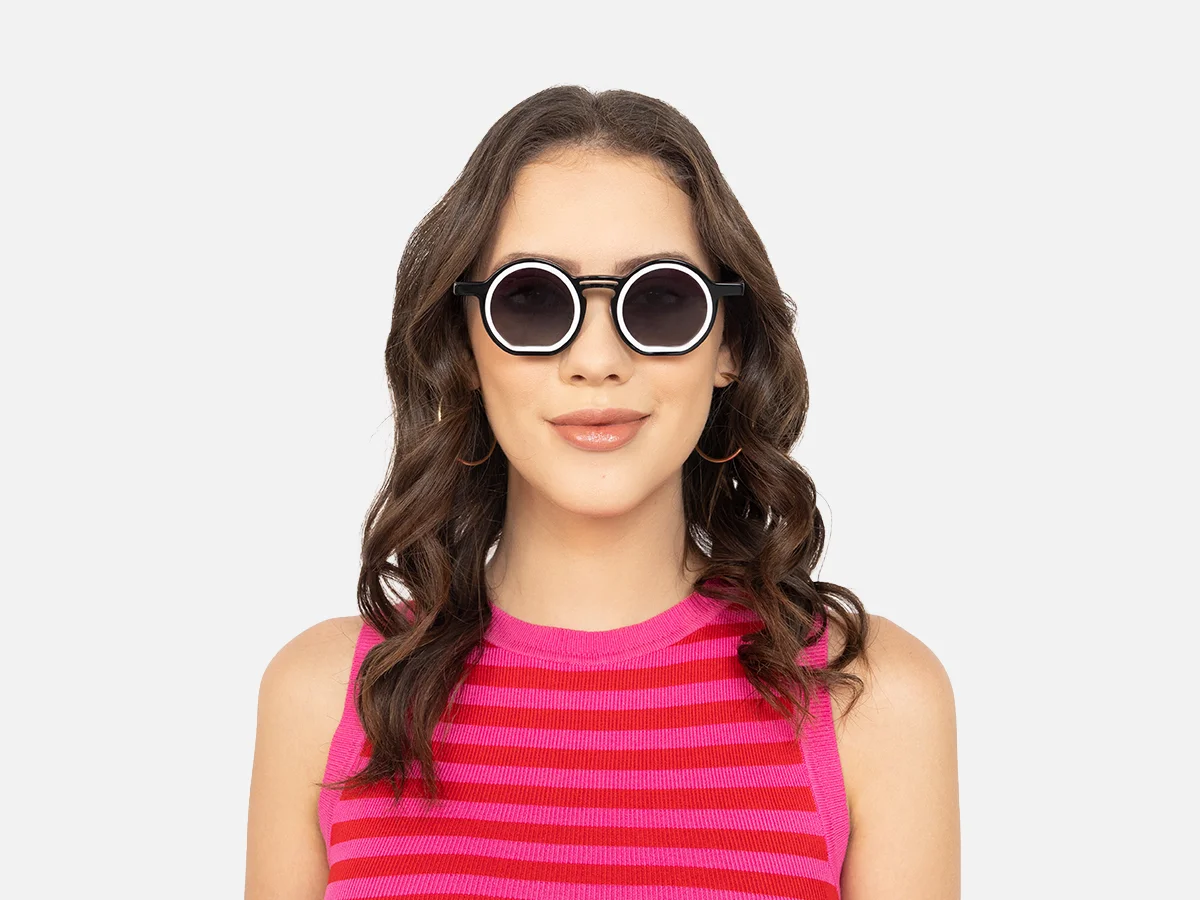 Black White Eyeglasses-54