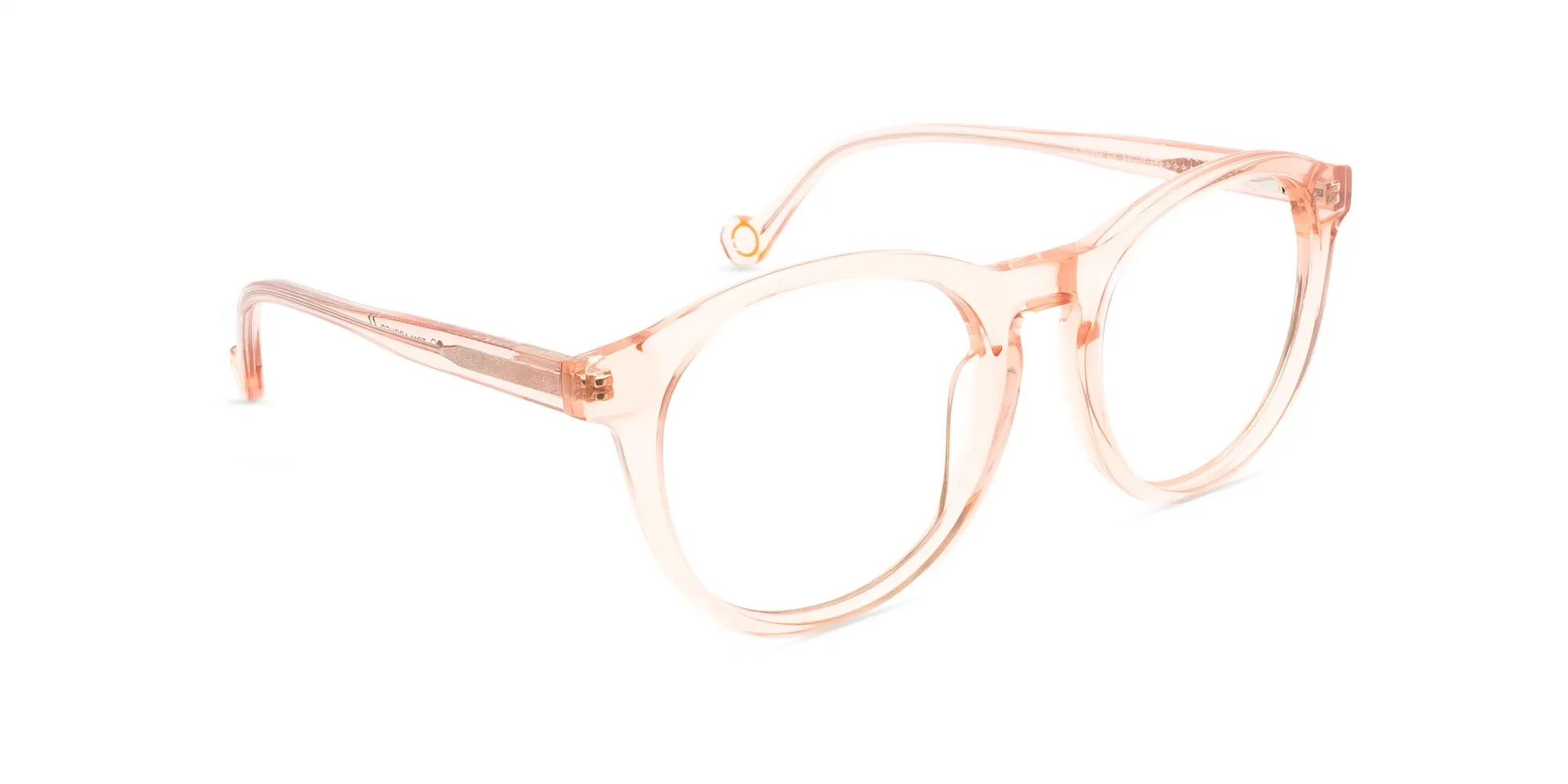 Crystal Pale Peach Glasses-2