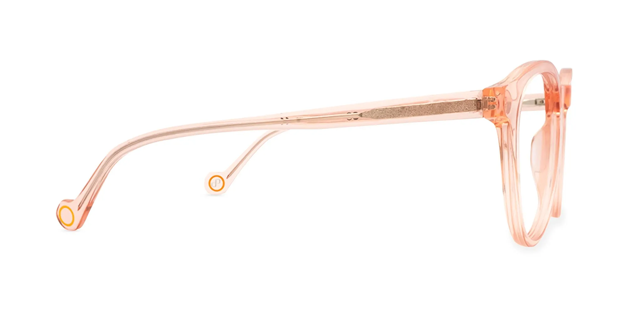 Crystal Pale Peach Glasses-2