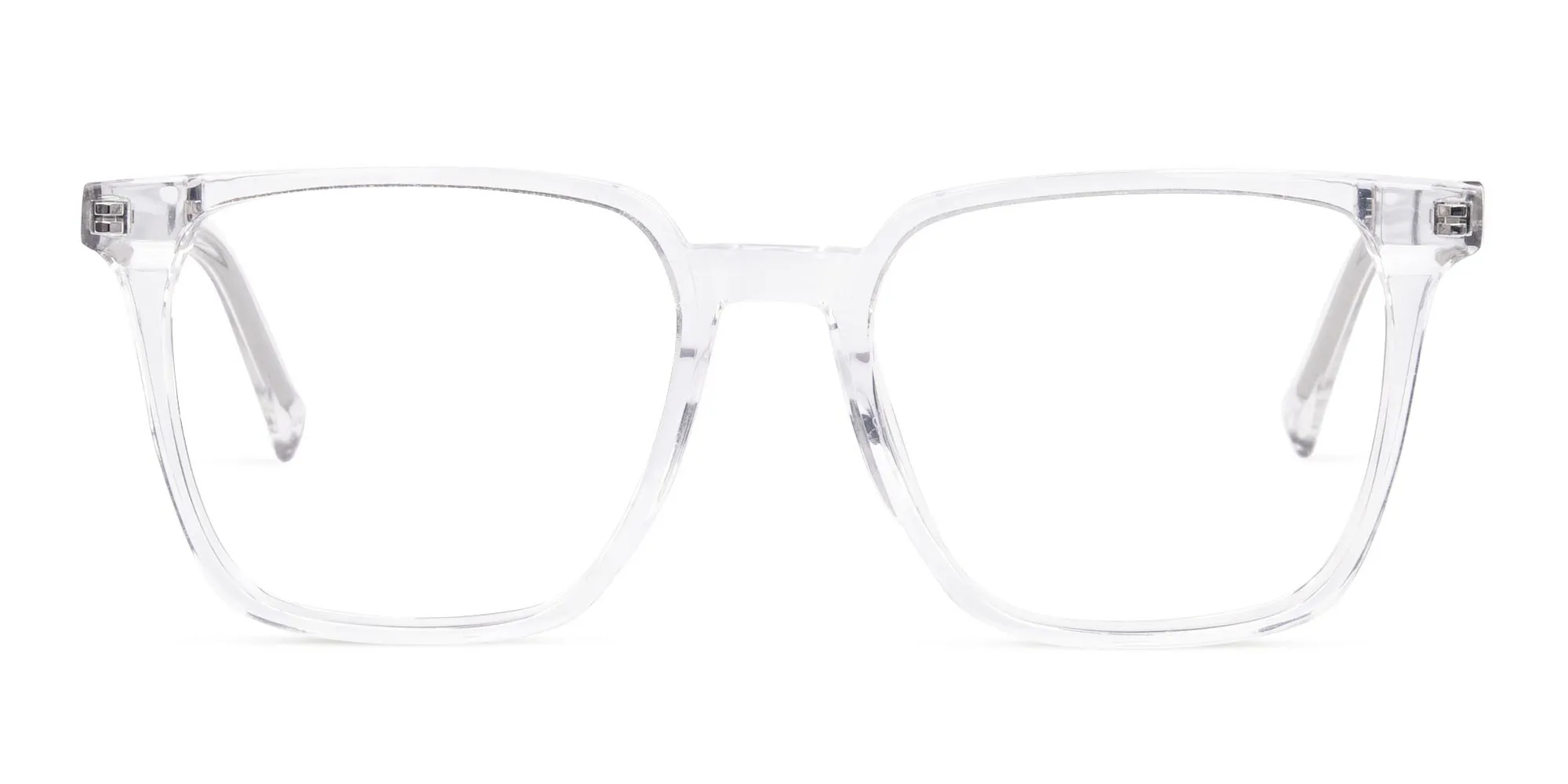 A21064F/1 - Full Rim Crystal Clear Square Glasses Frame