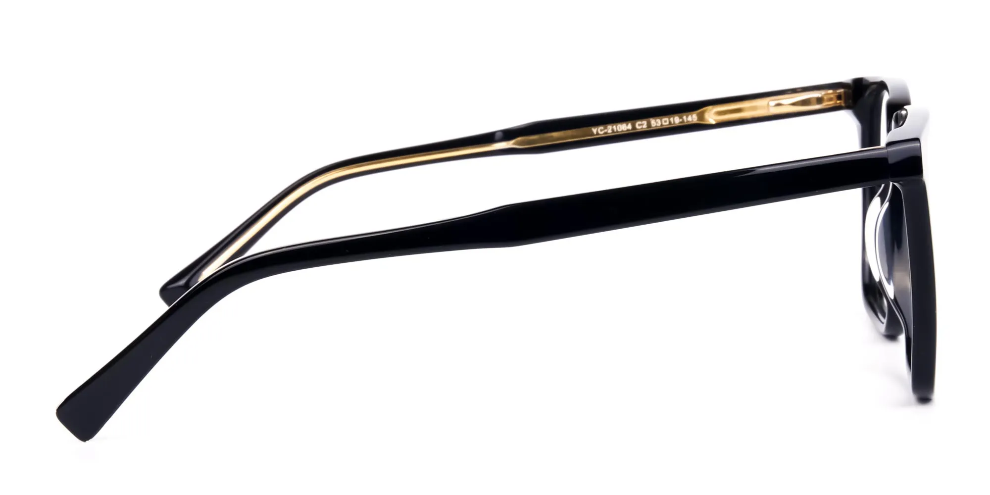Square Black Eyeglasses-2