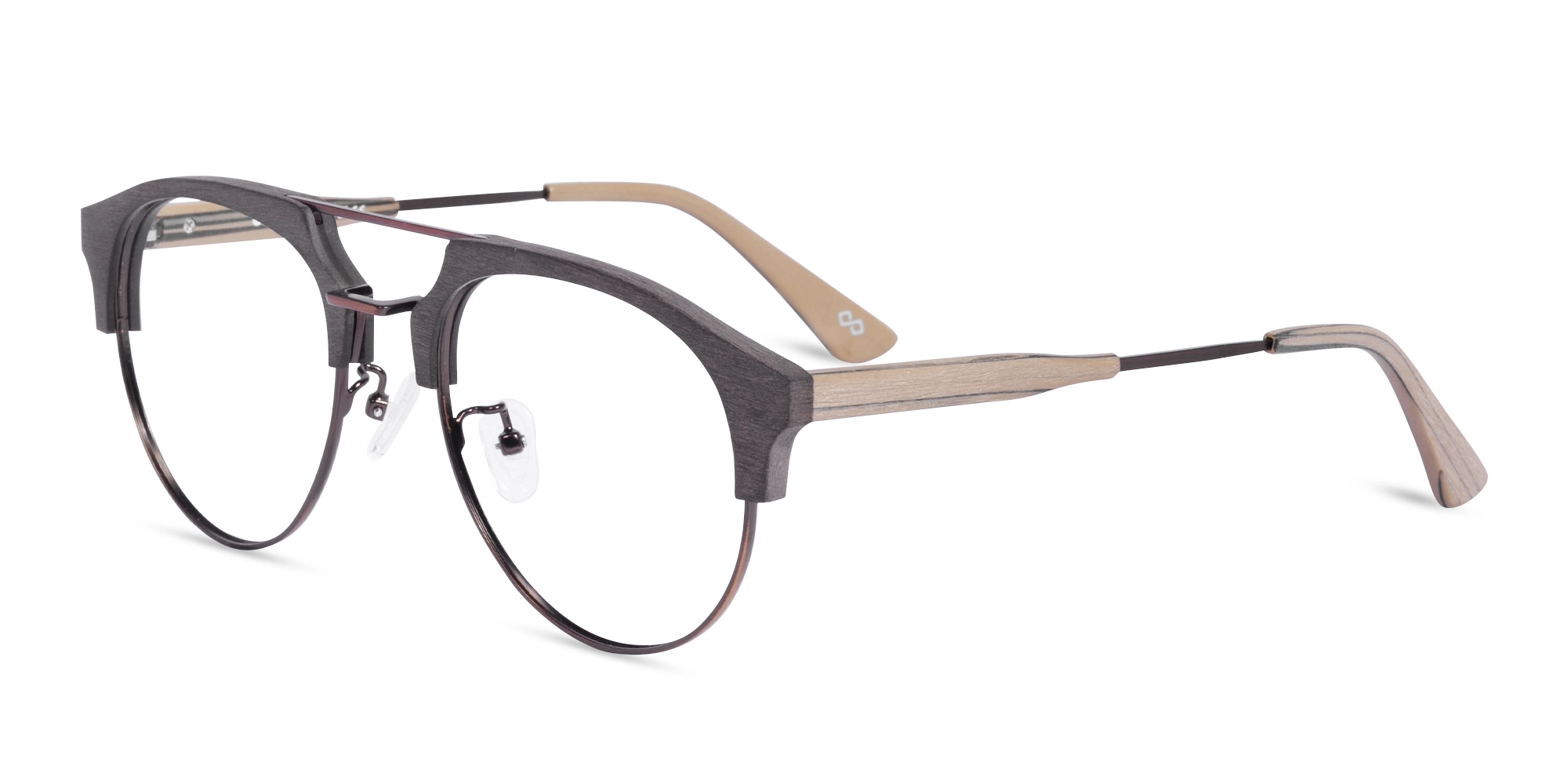 Brown Wooden Glasses 3