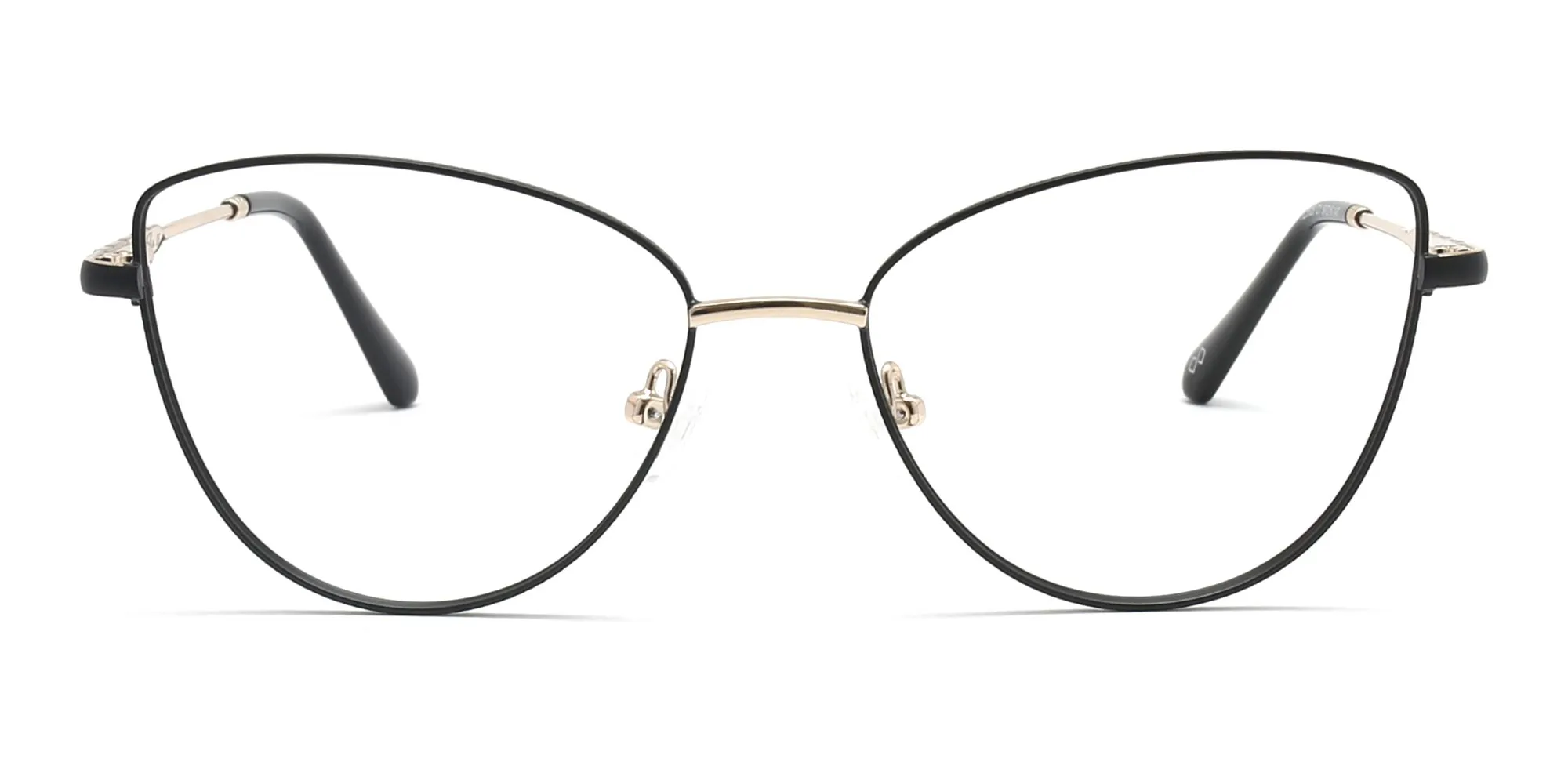 Black Cat Eye Glasses-2