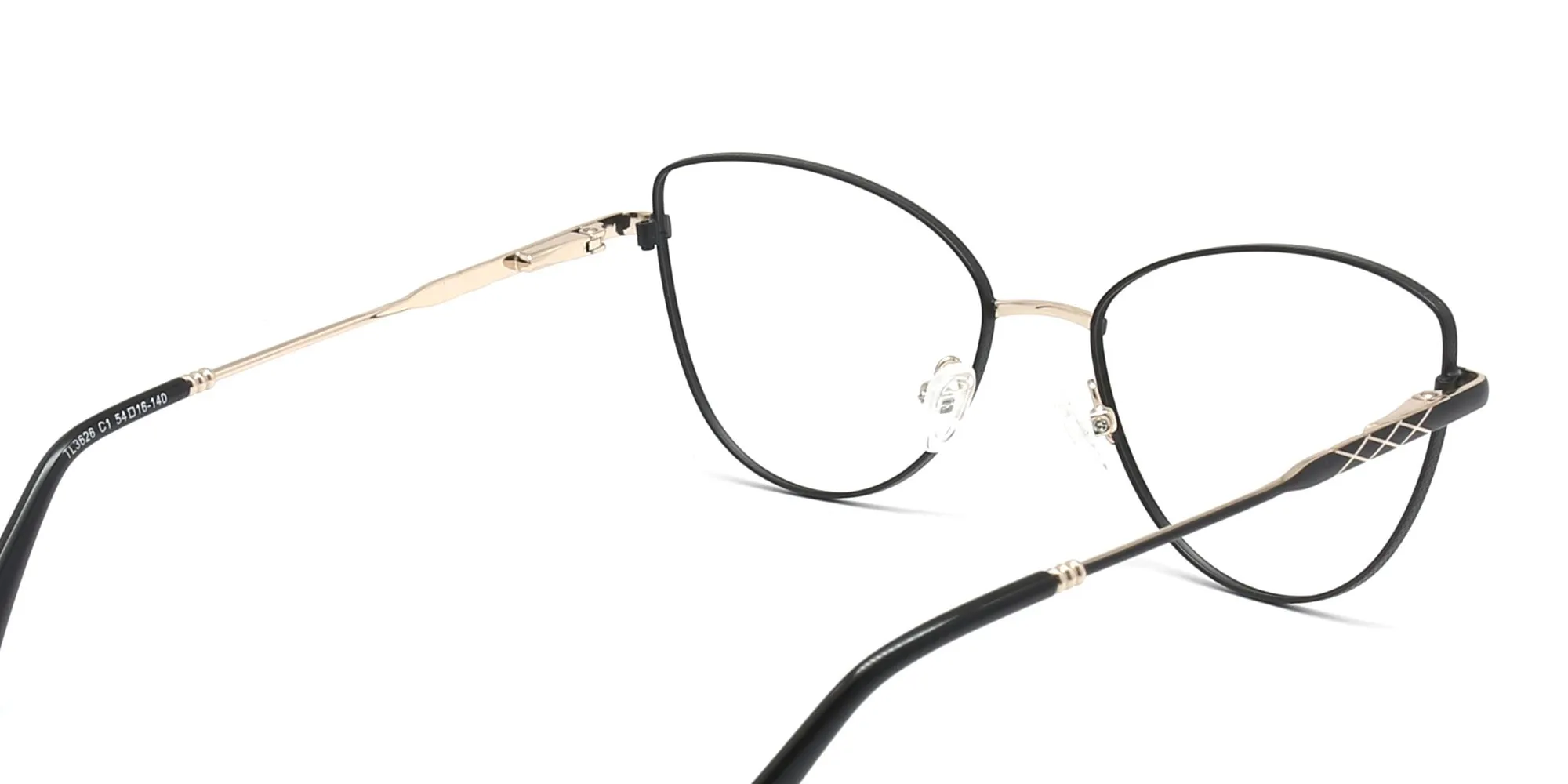 Black Cat Eye Glasses-2
